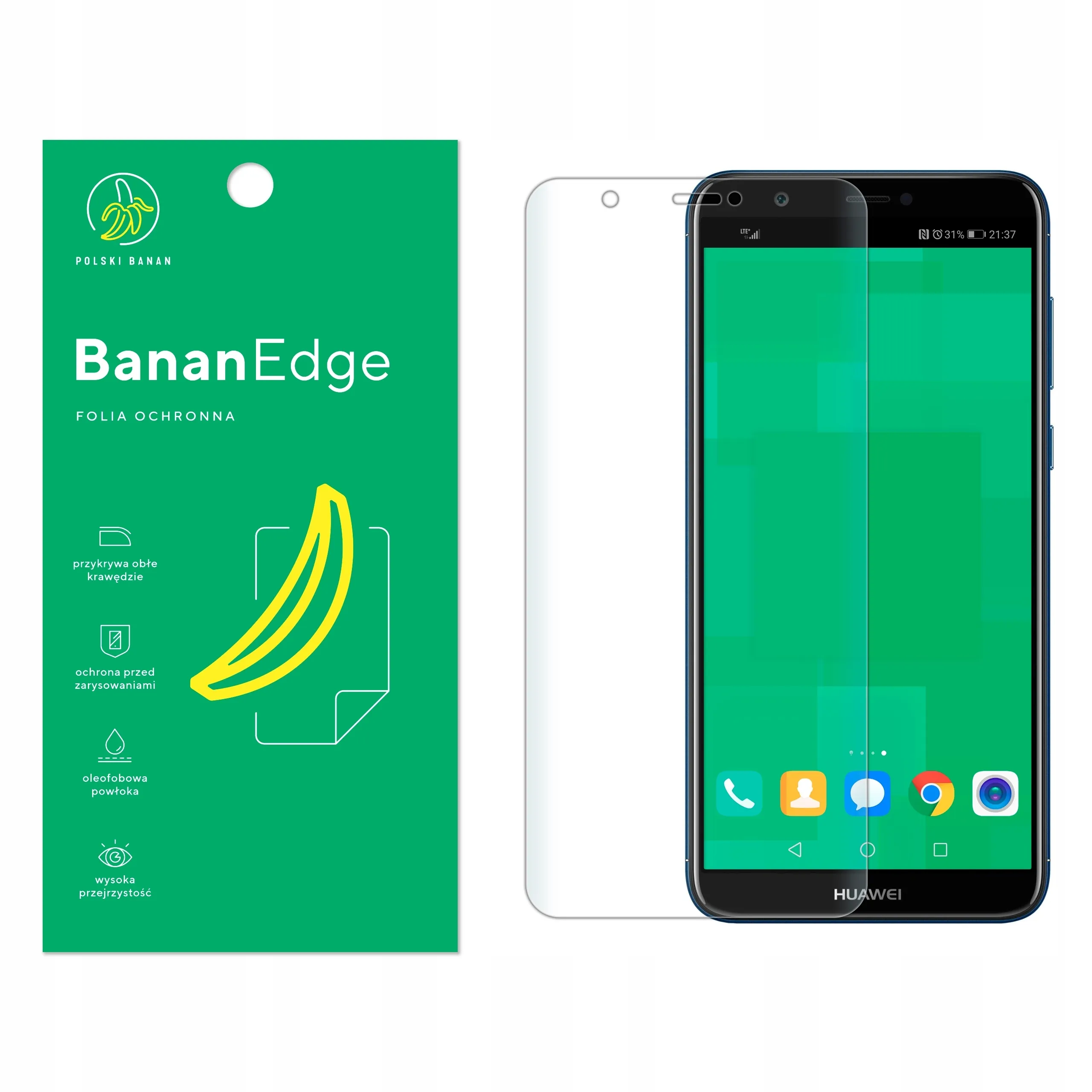 Folia ochronna Polski Banan BananEdge do Huawei P Smart
