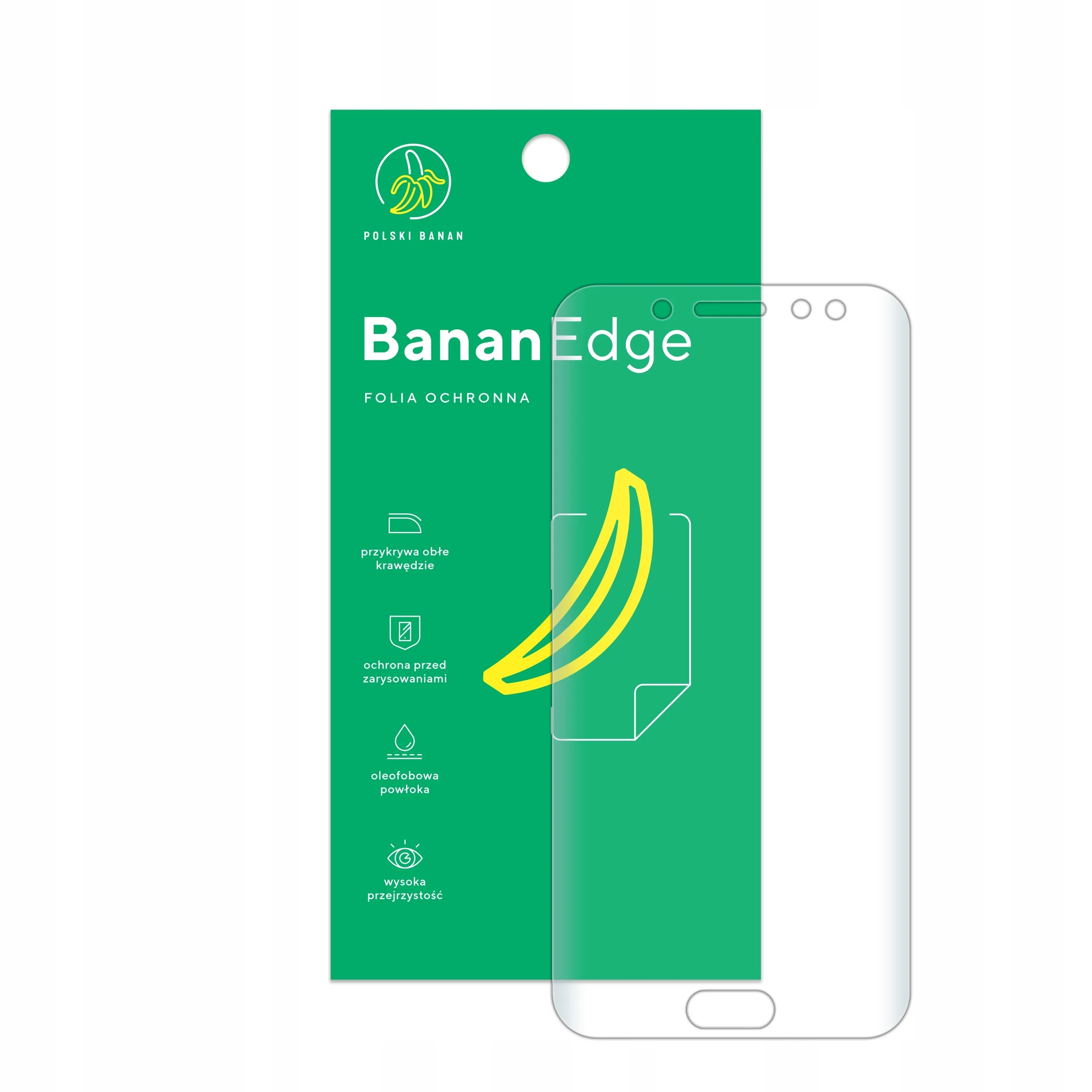 Folia ochronna Polski Banan BananEdge z opakowaniem do telefonu Samsung Galaxy J7 2017