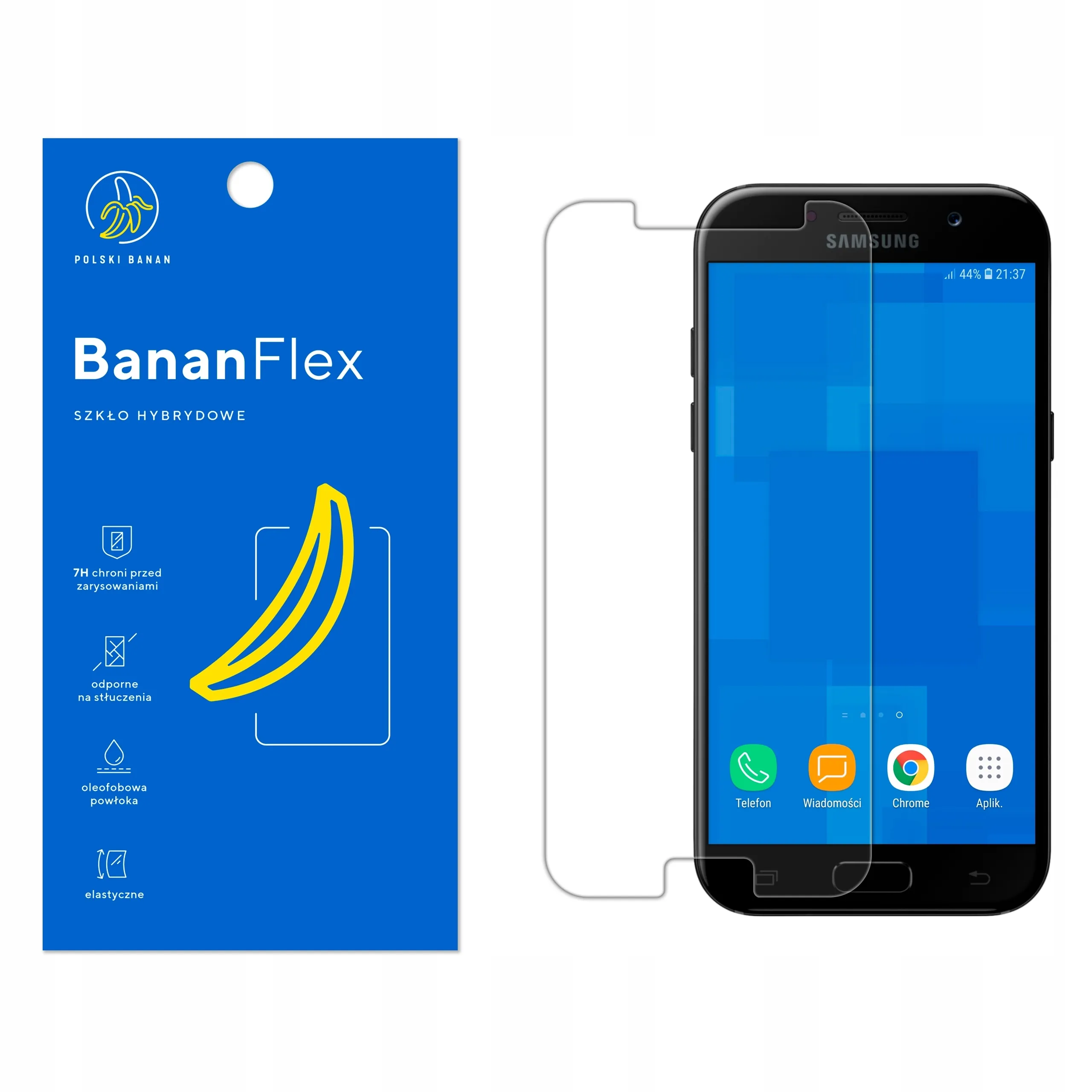 Szkło hybrydowe Polski Banan BananFlex do Samsung Galaxy A5 2017