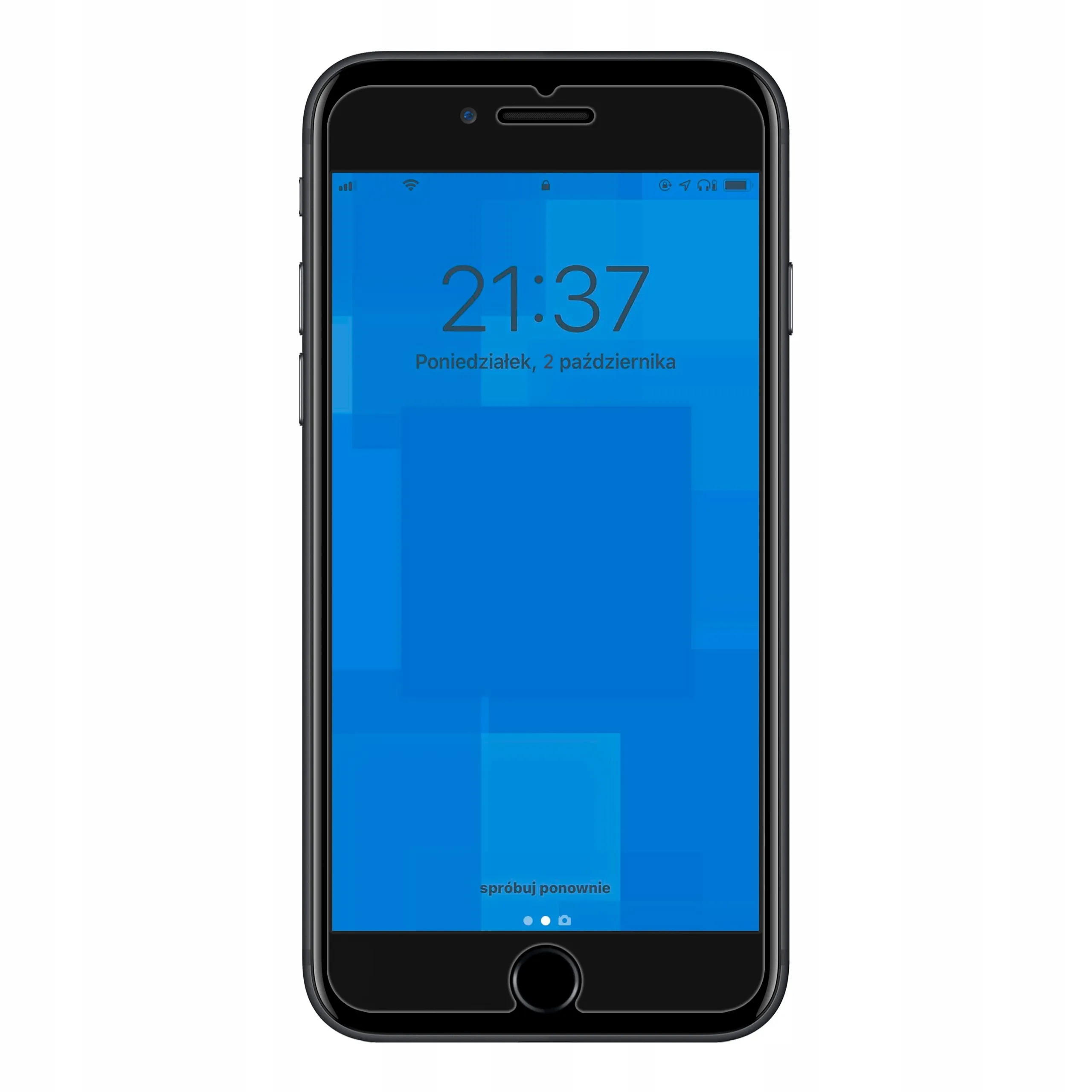 Telefon Apple iPhone 7 PLUS / 8 PLUS ze szkłem hybrydowym Polski Banan BananFlex