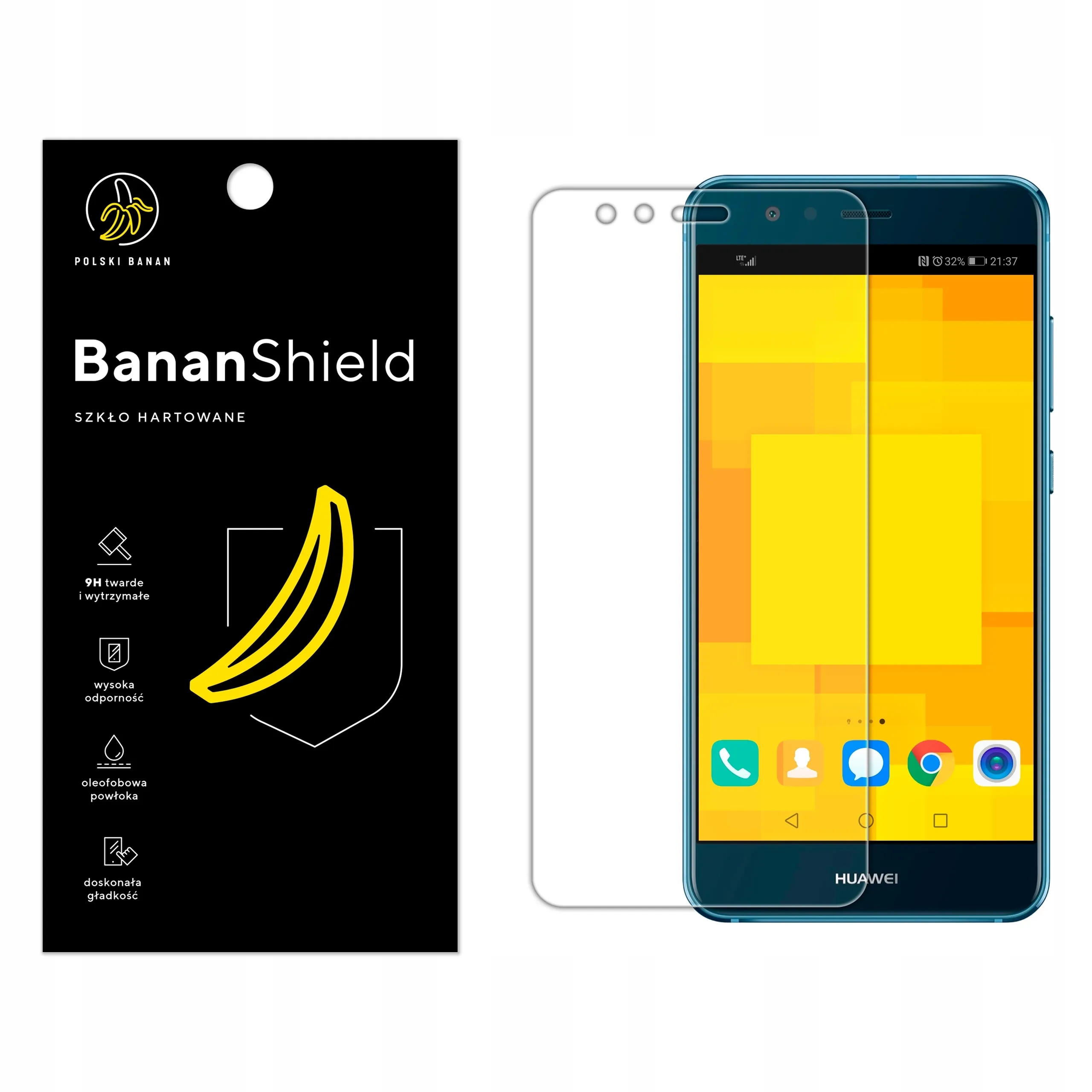 Szkło hartowane Polski Banan BananShield do Huawei P10 Lite