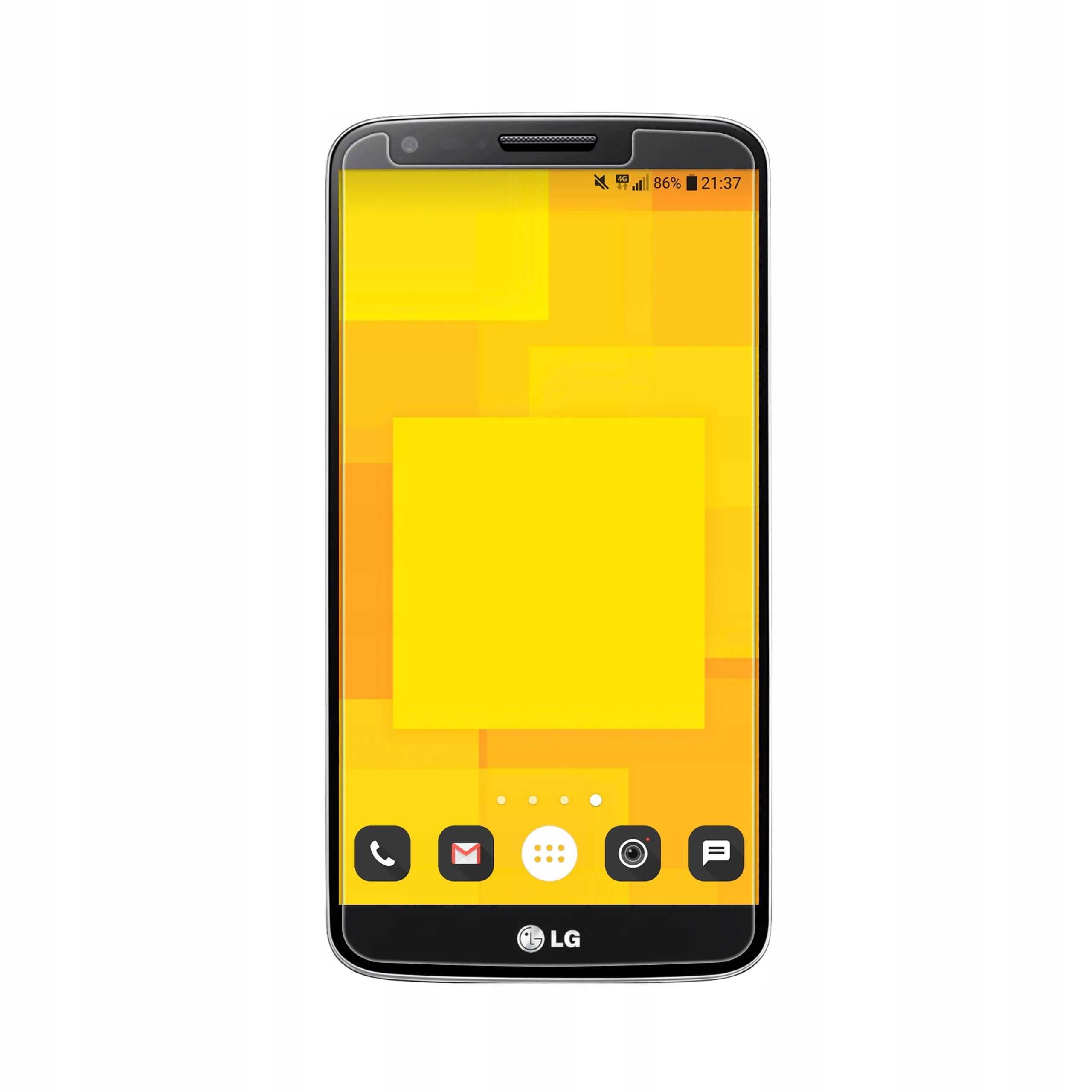 Telefon LG G2 ze szkłem hartowanym Polski Banan BananShield