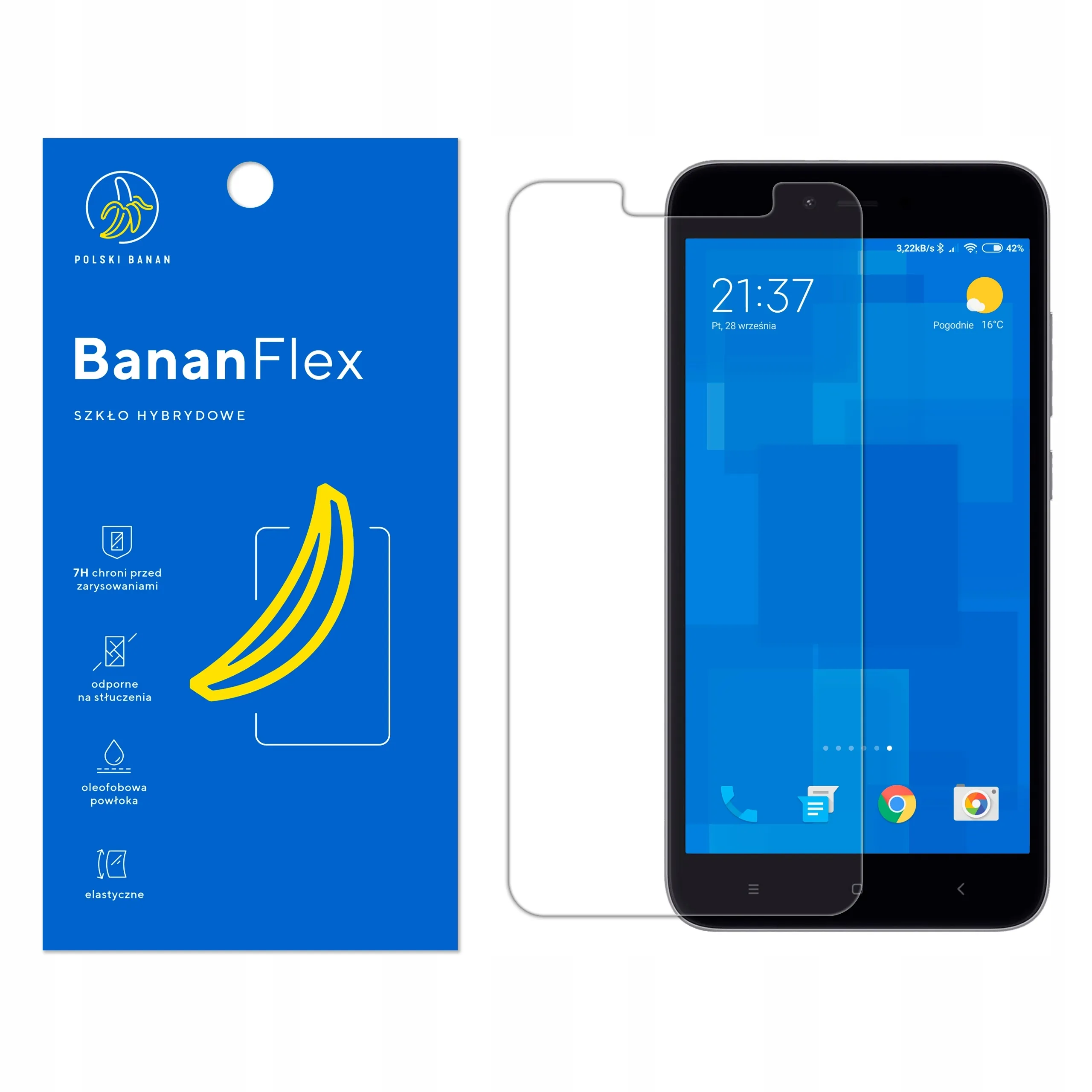 Szkło hybrydowe Polski Banan BananFlex do Xiaomi Redmi Note 5A