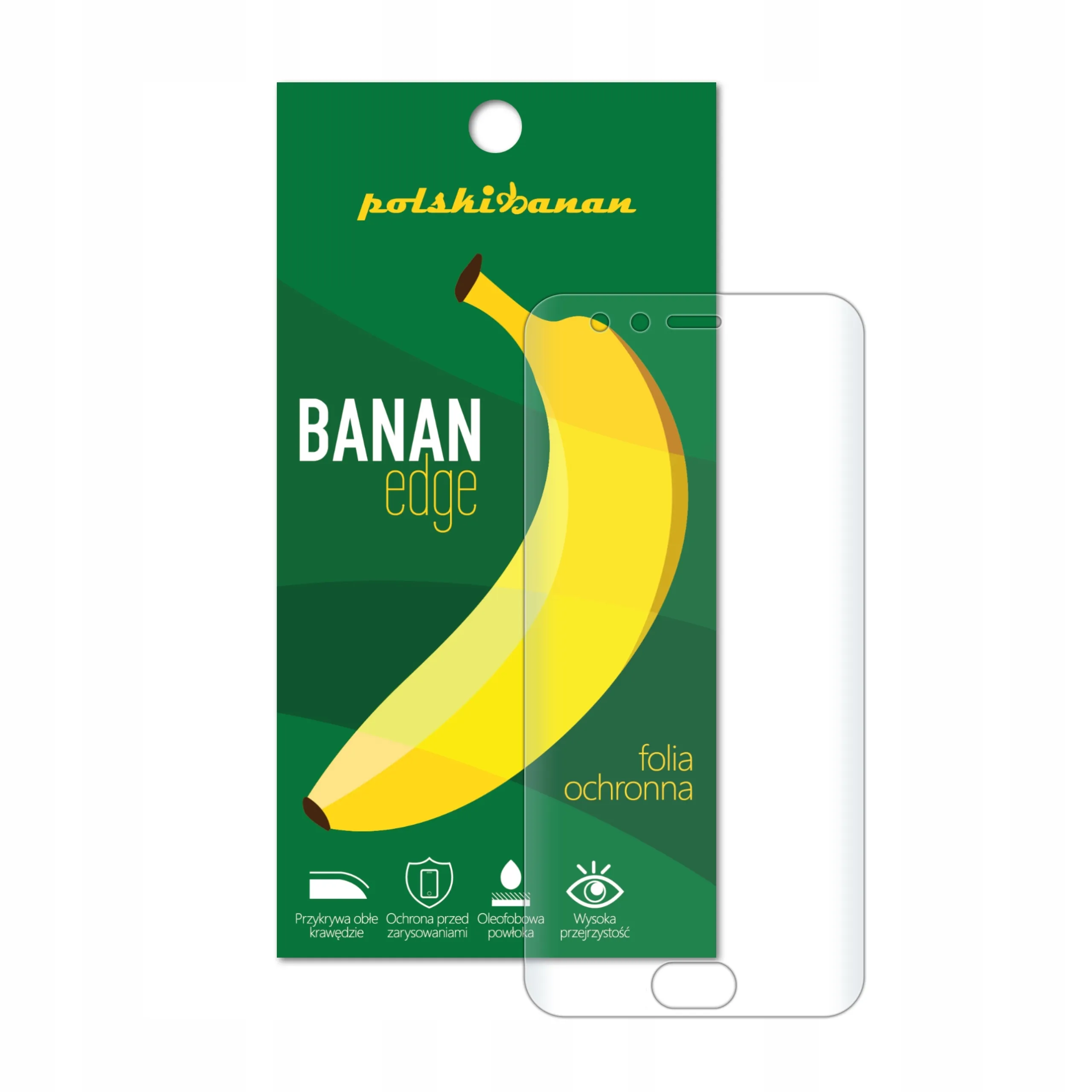 Folia ochronna Polski Banan BananEdge z opakowaniem do telefonu Xiaomi Mi 6