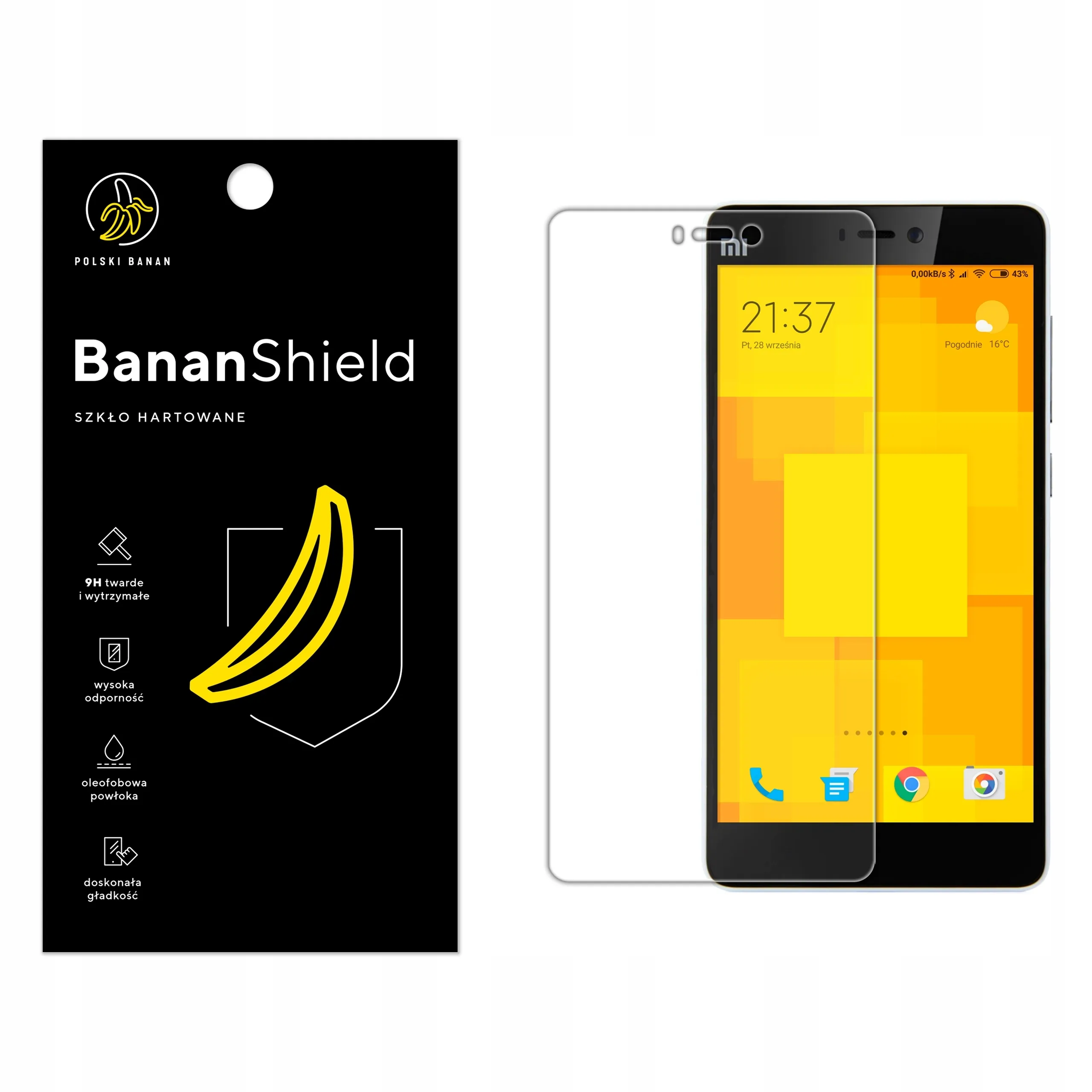 Szkło hartowane Polski Banan BananShield do Xiaomi Mi 4c / Mi 4i