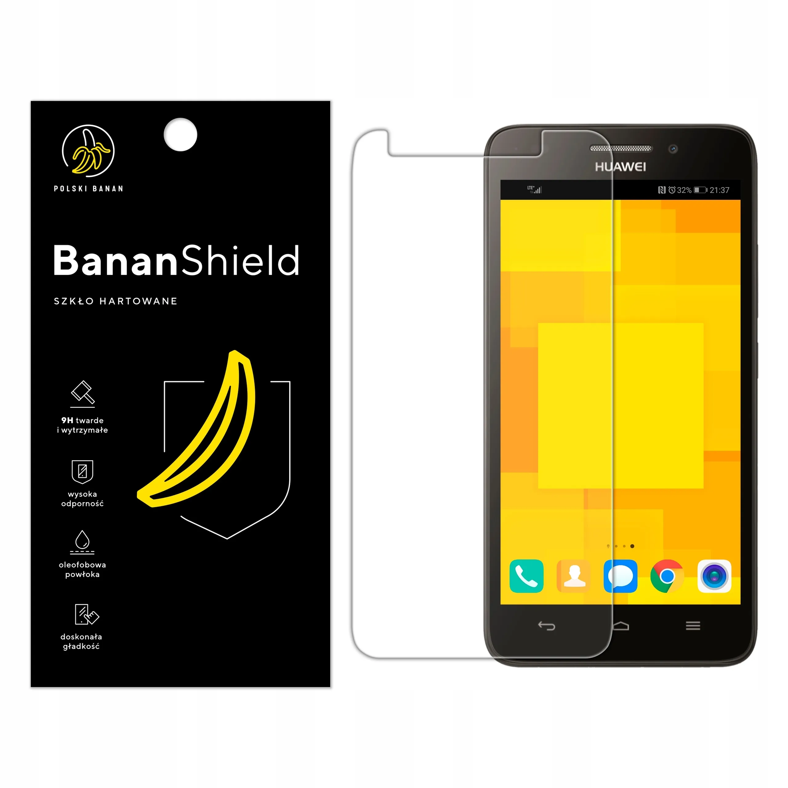 Szkło hartowane Polski Banan BananShield do Huawei Ascend G620s