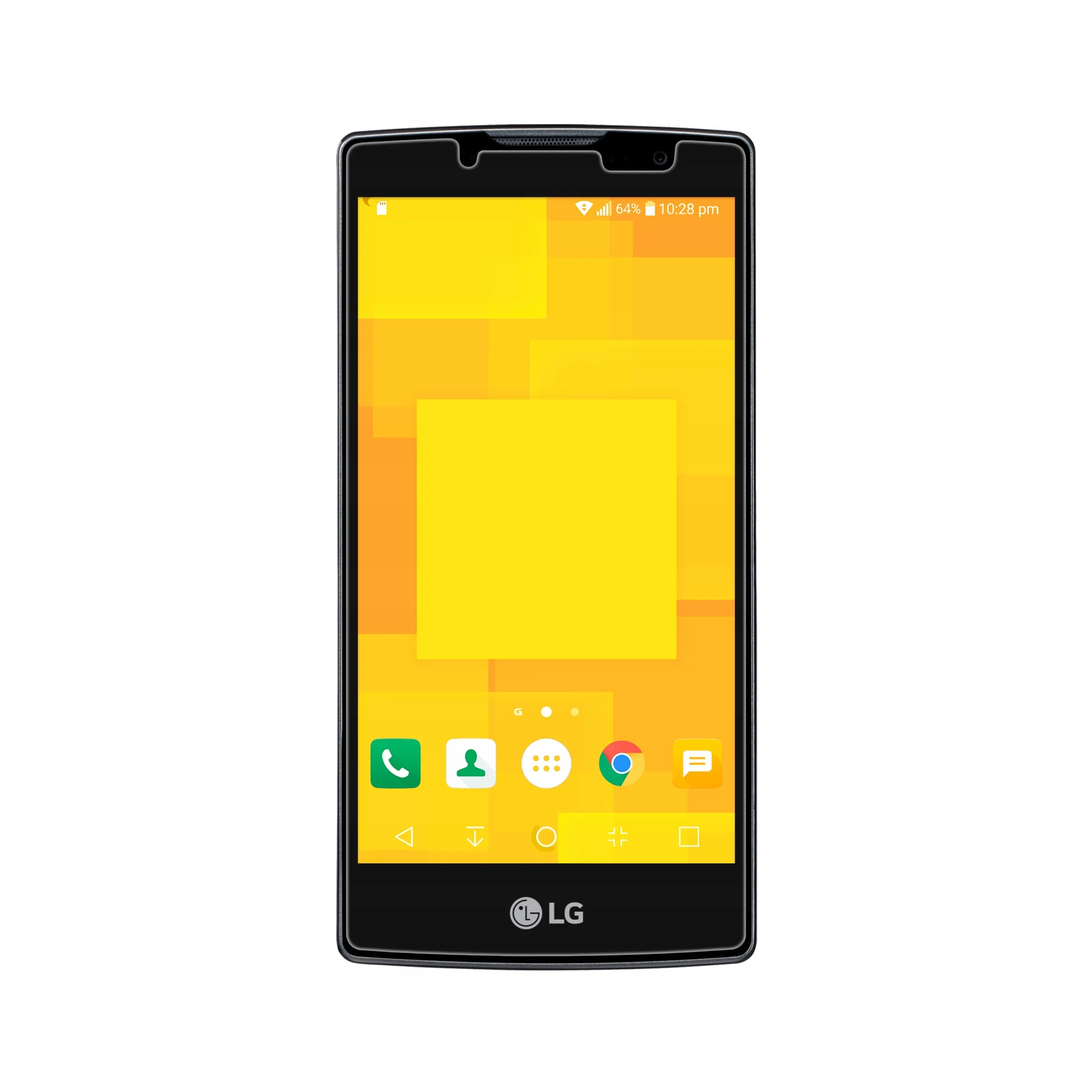 Telefon LG Spirit ze szkłem hartowanym Polski Banan BananShield