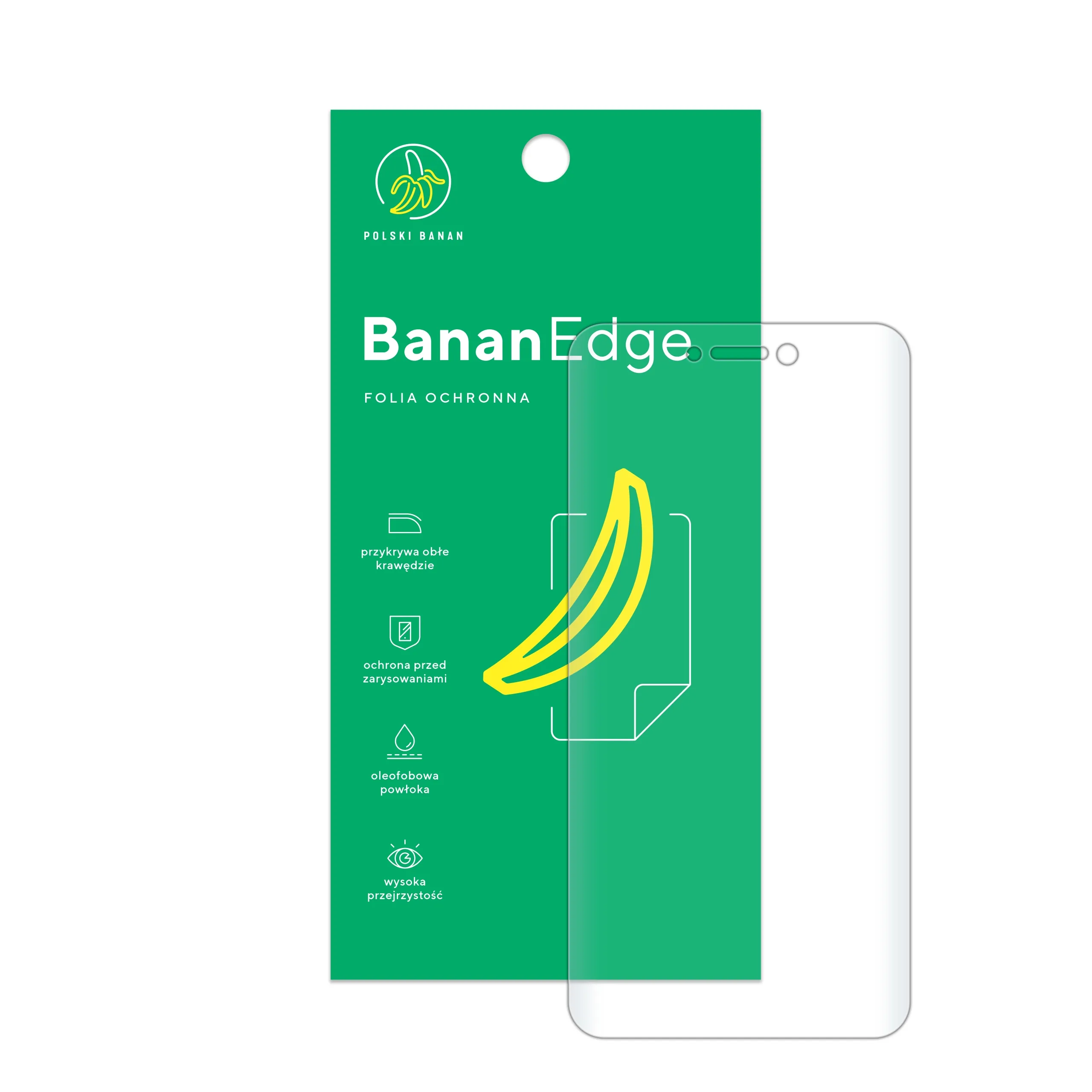 Folia ochronna Polski Banan BananEdge z opakowaniem do telefonu Huawei P9 Lite 2017