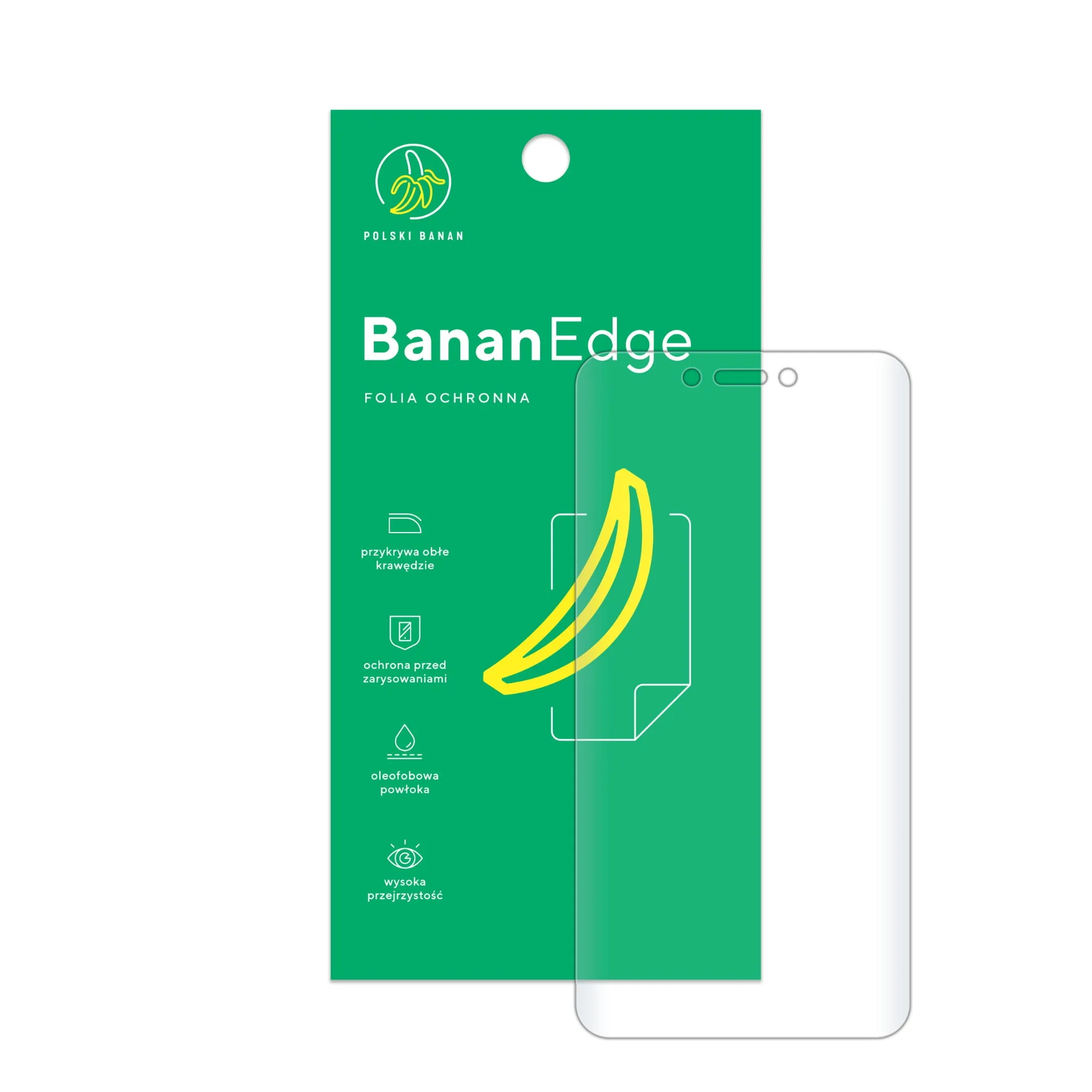 Folia ochronna Polski Banan BananEdge z opakowaniem do telefonu Xiaomi Redmi 4X