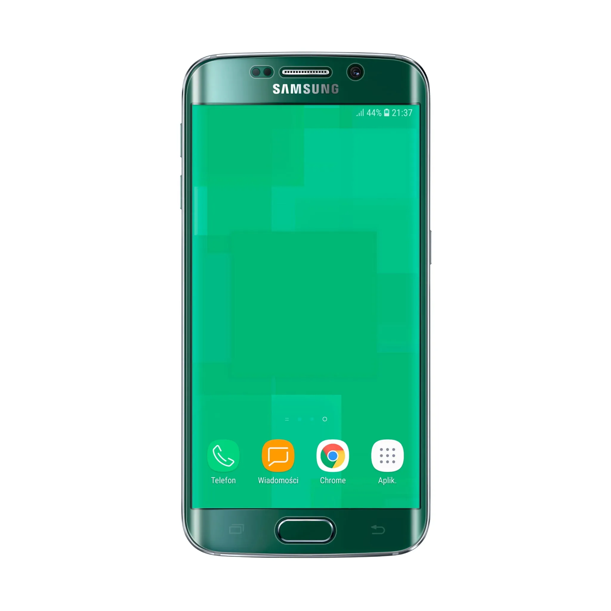 Telefon Samsung Galaxy S6 edge z folią ochronną Polski Banan BananEdge