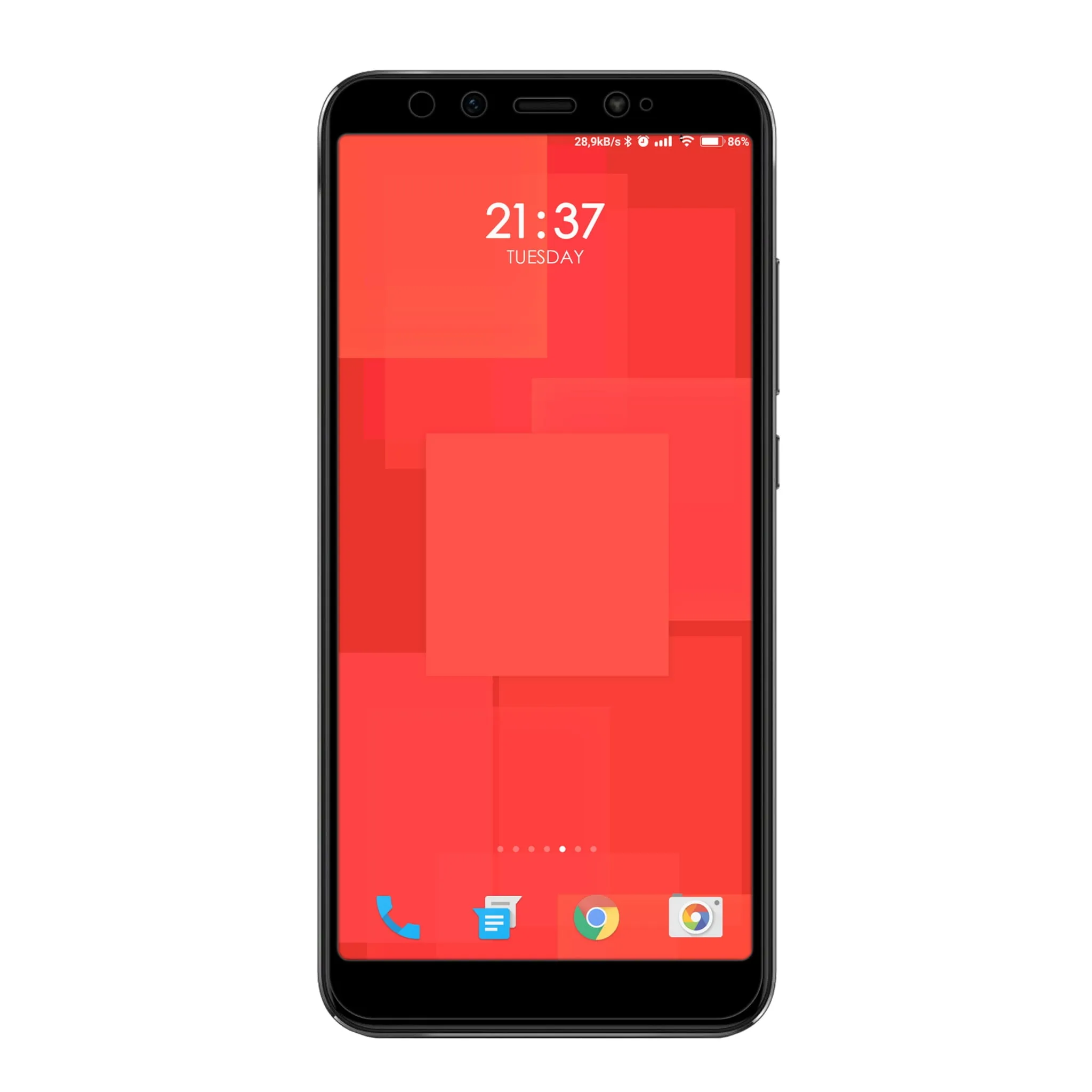 Telefon Xiaomi Mi 6X / Mi A2 ze szkłem hartowanym 3D Polski Banan BananGuard w kolorze czarnym