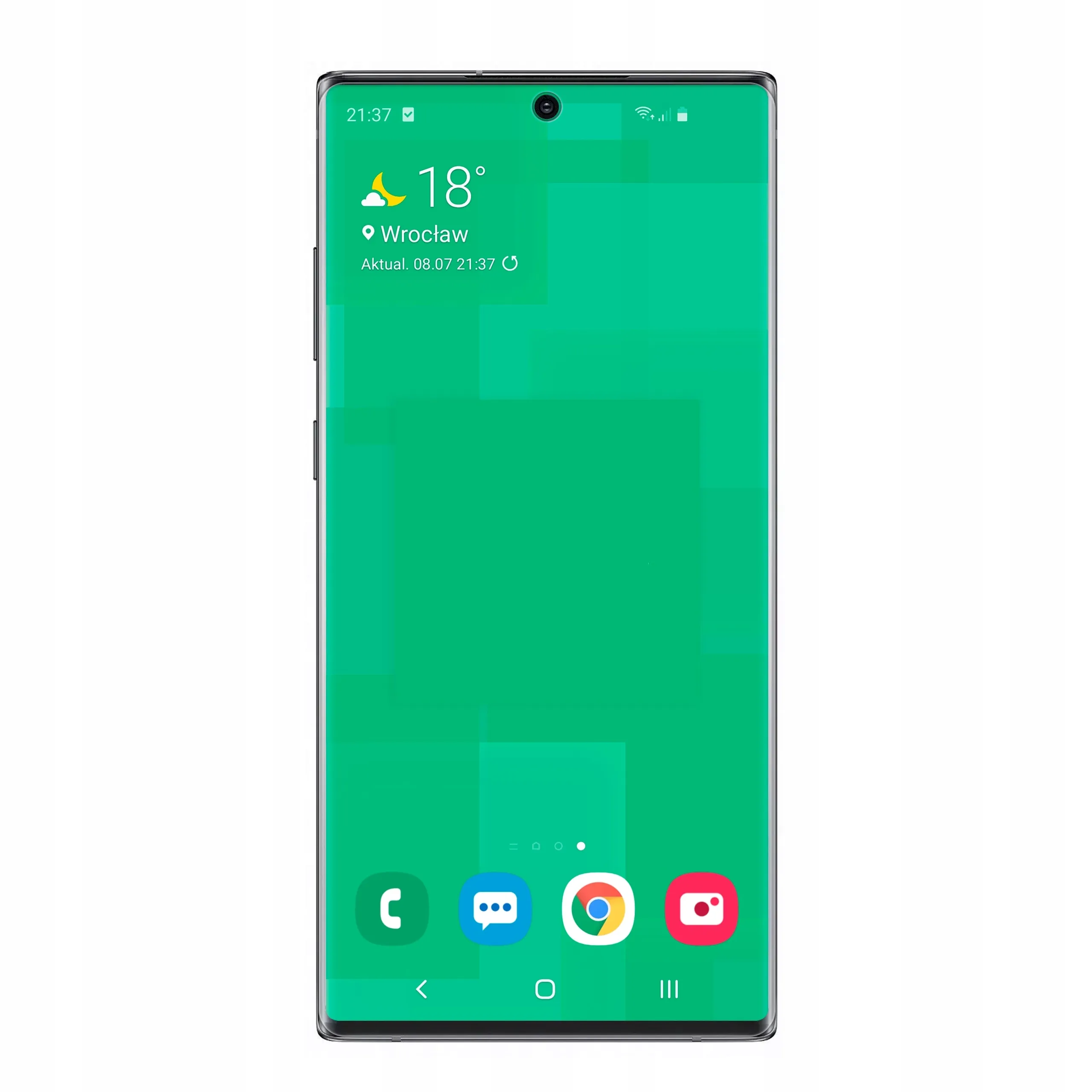 Telefon Samsung Galaxy Note 10 Plus z folią ochronną Polski Banan BananEdge
