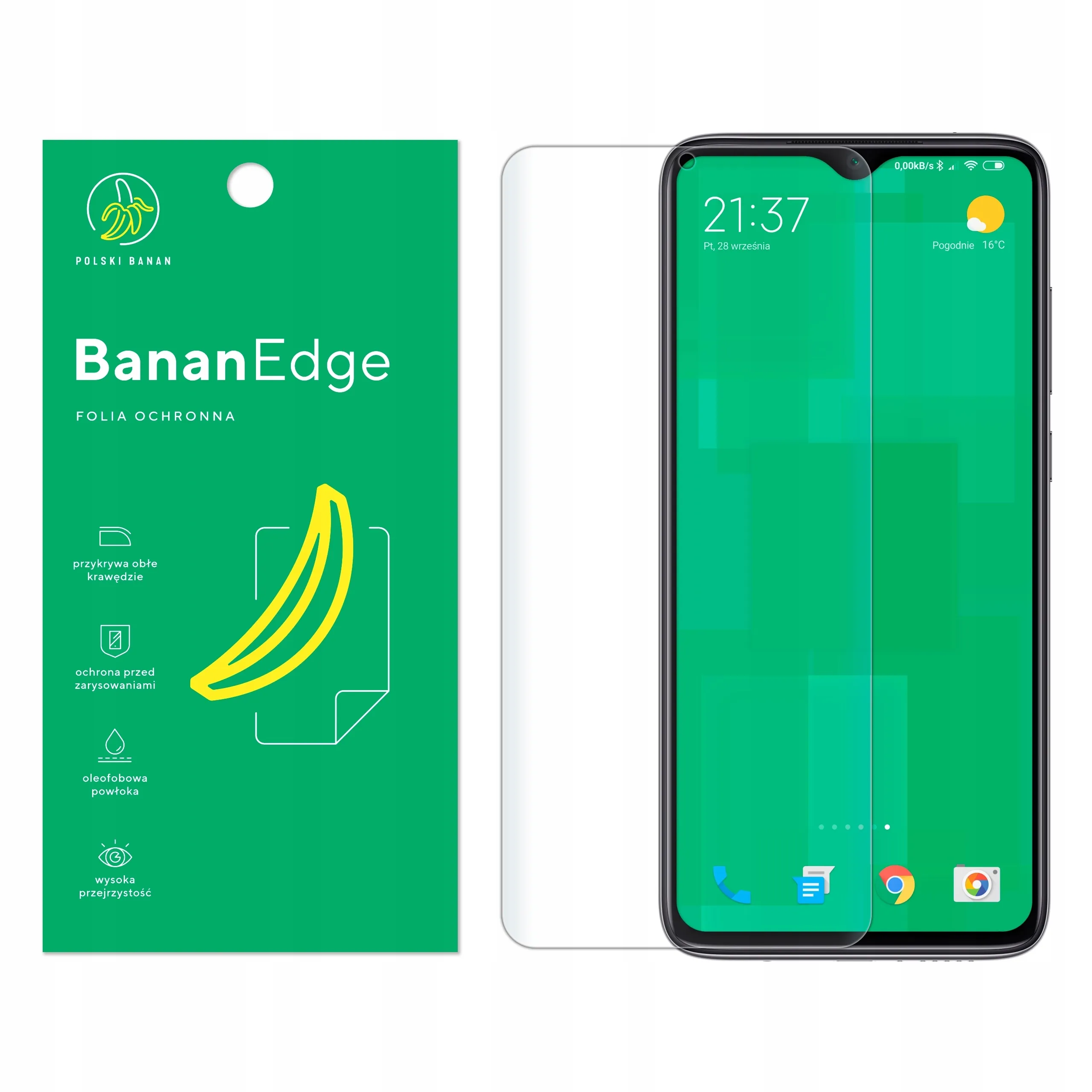 Folia ochronna Polski Banan BananEdge do Xiaomi Redmi Note 8 Pro