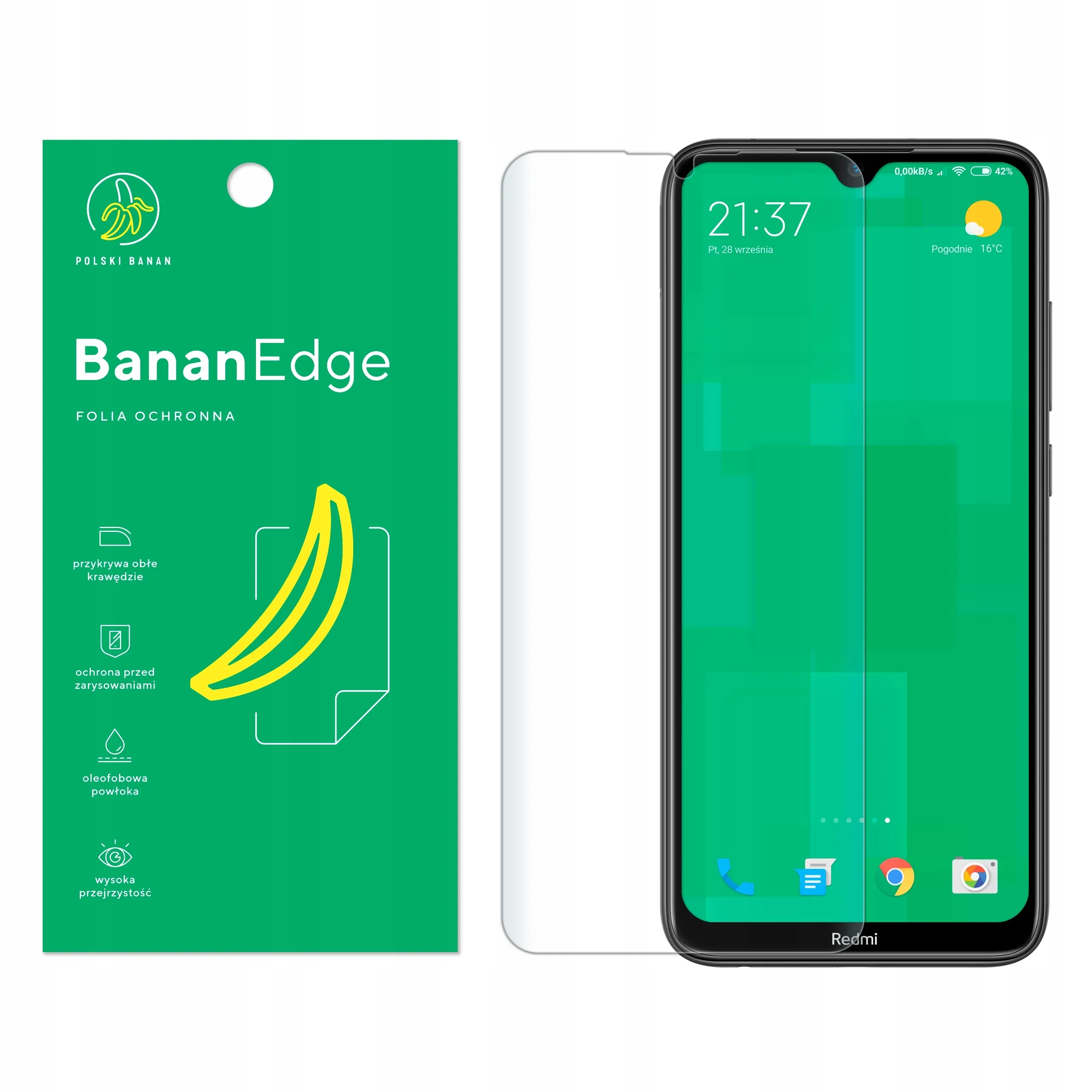 Folia ochronna Polski Banan BananEdge do Xiaomi Redmi Note 8T
