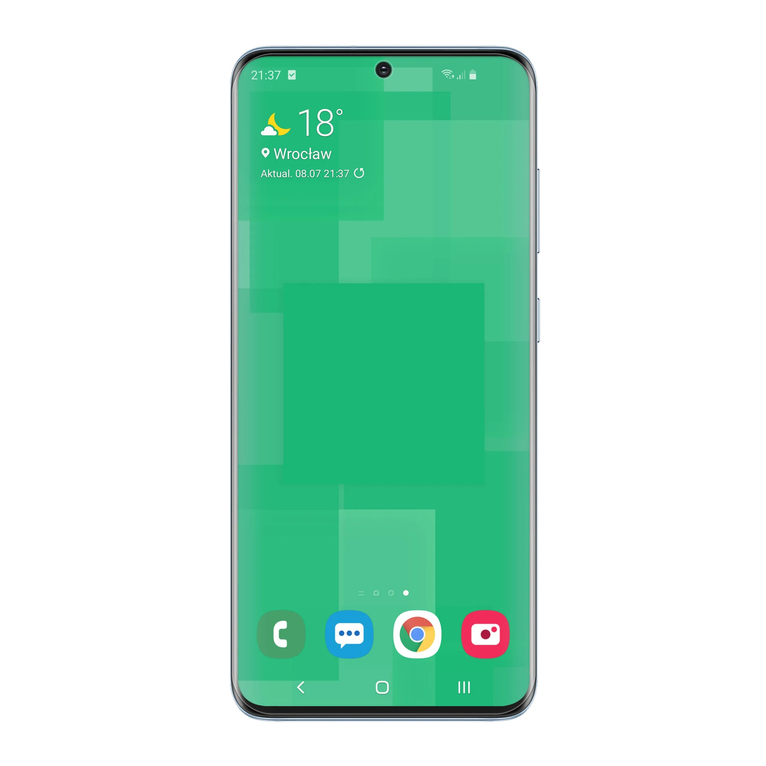 Telefon Samsung Galaxy S20 z folią ochronną Polski Banan BananEdge