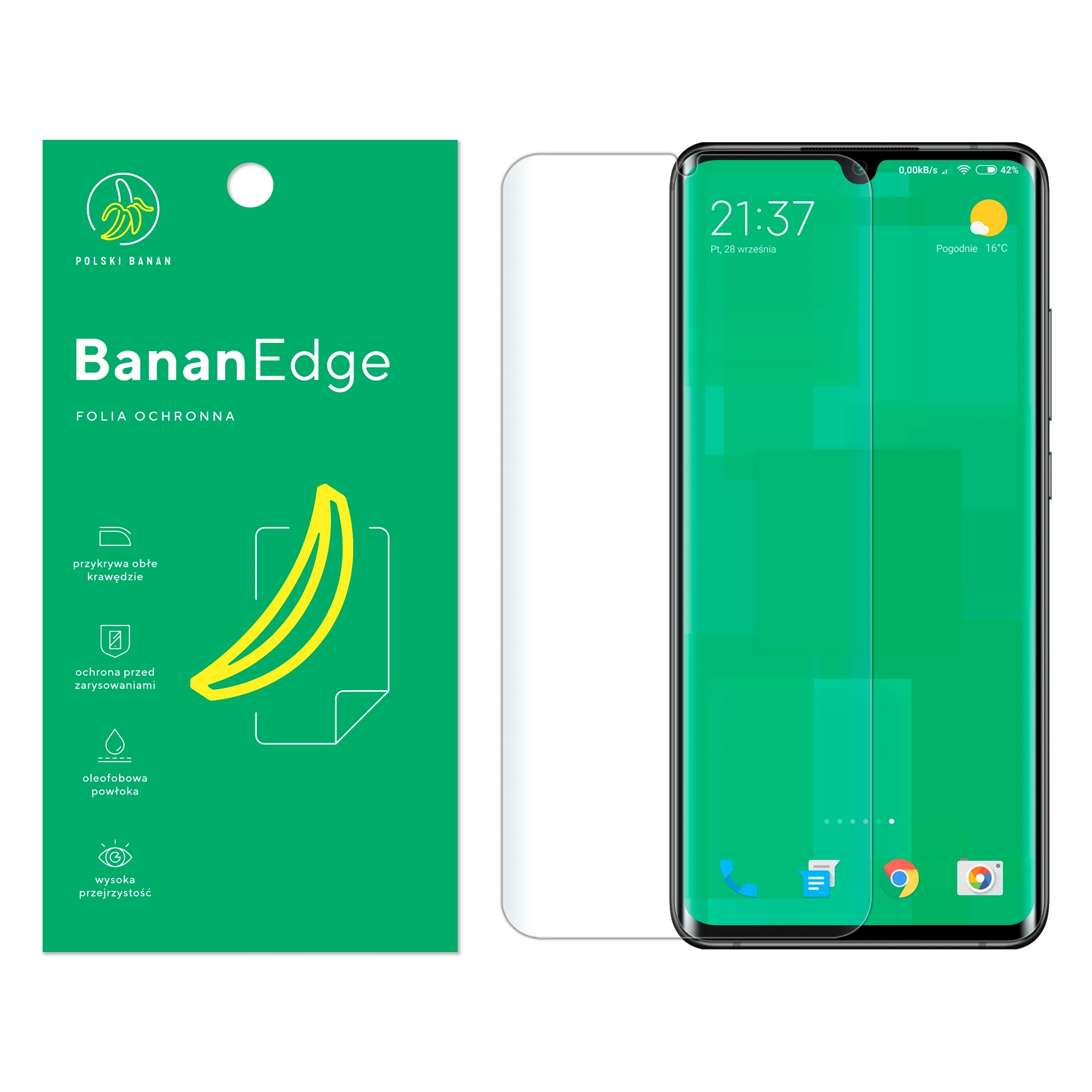 Folia ochronna Polski Banan BananEdge do Xiaomi Mi Note 10 / Mi Note 10 Pro