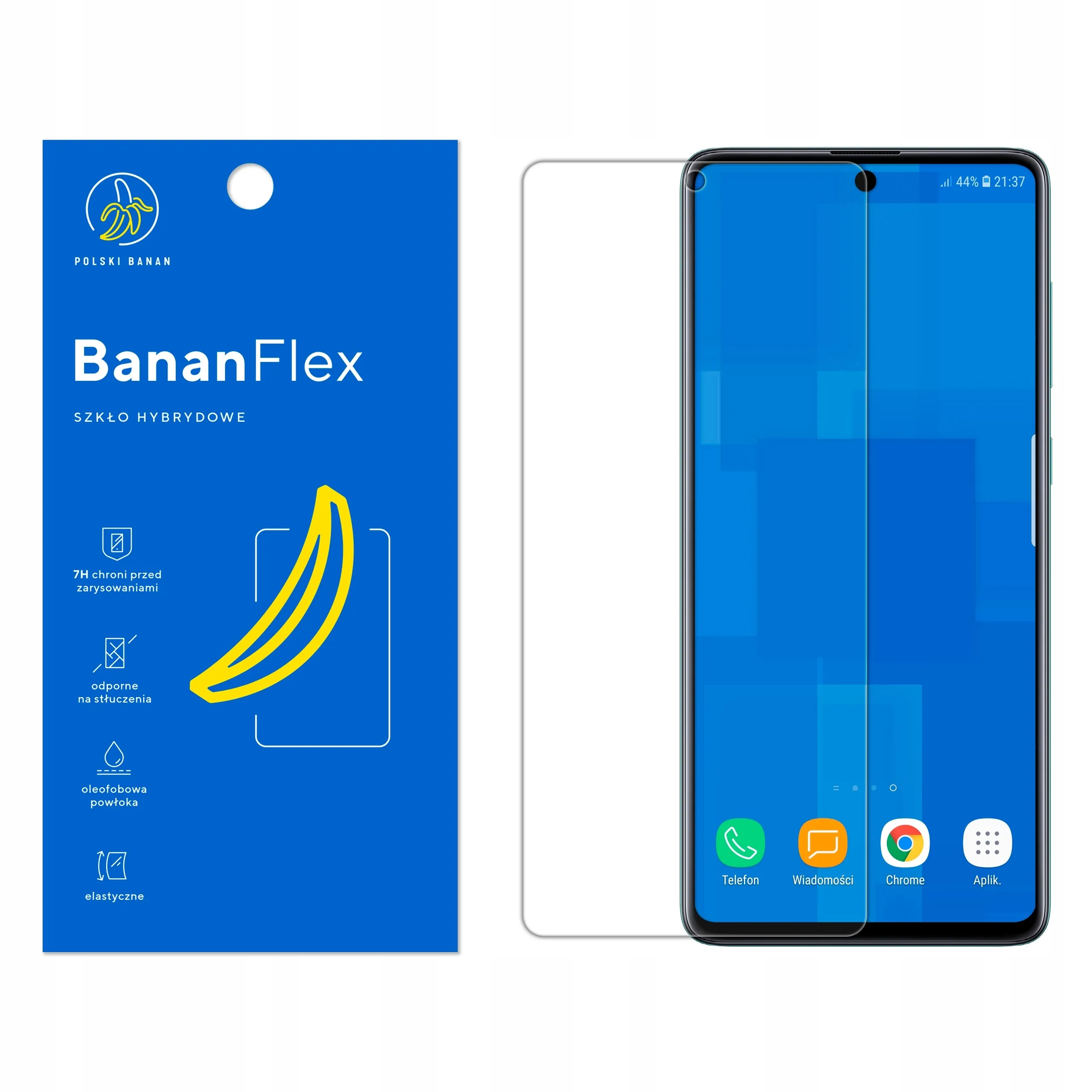Szkło hybrydowe Polski Banan BananFlex do Samsung Galaxy A71