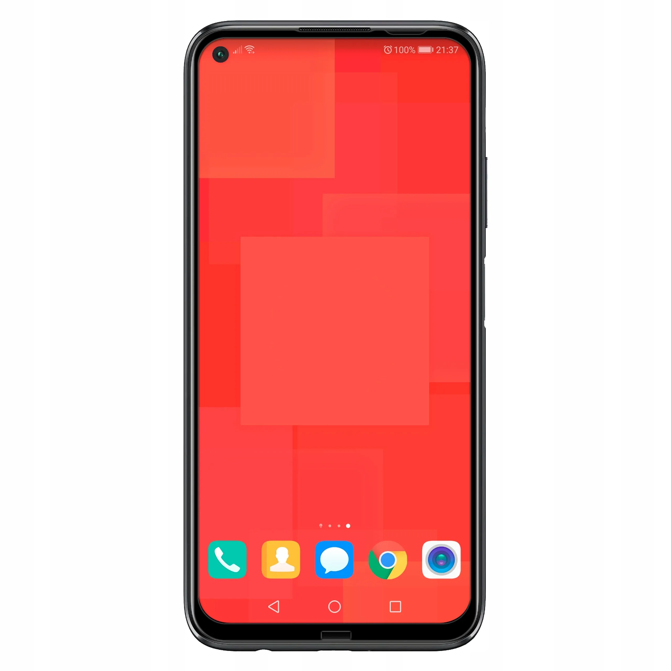 Telefon Huawei P40 Lite ze szkłem hartowanym 3D Polski Banan BananGuard w kolorze czarnym