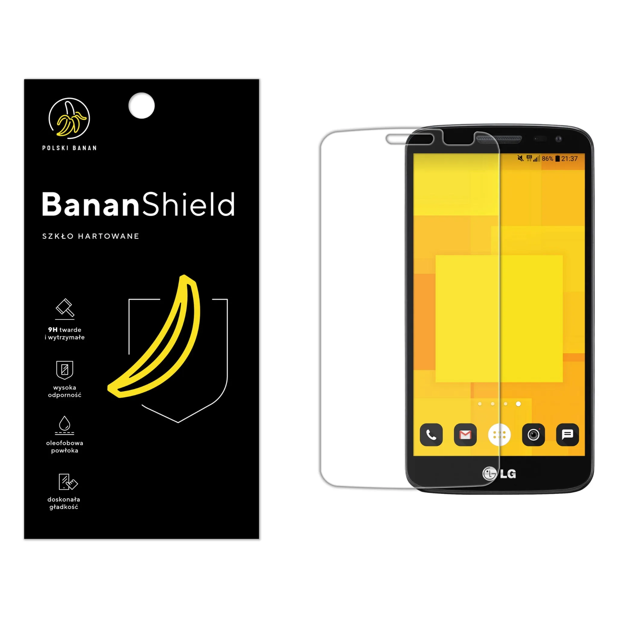 Szkło hartowane Polski Banan BananShield do LG G2 mini