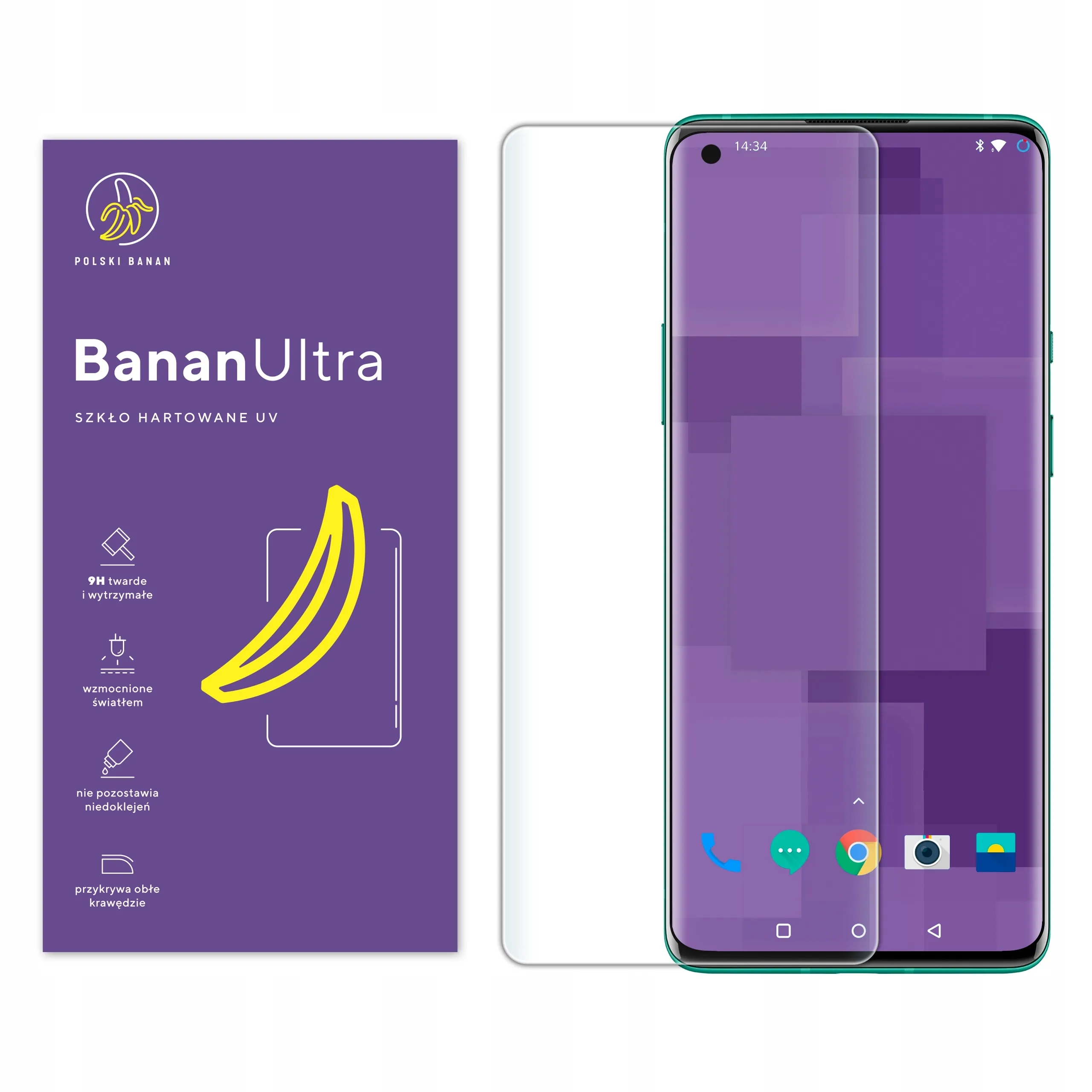 Szkło hartowane UV Polski Banan BananUltra do OnePlus 8 Pro