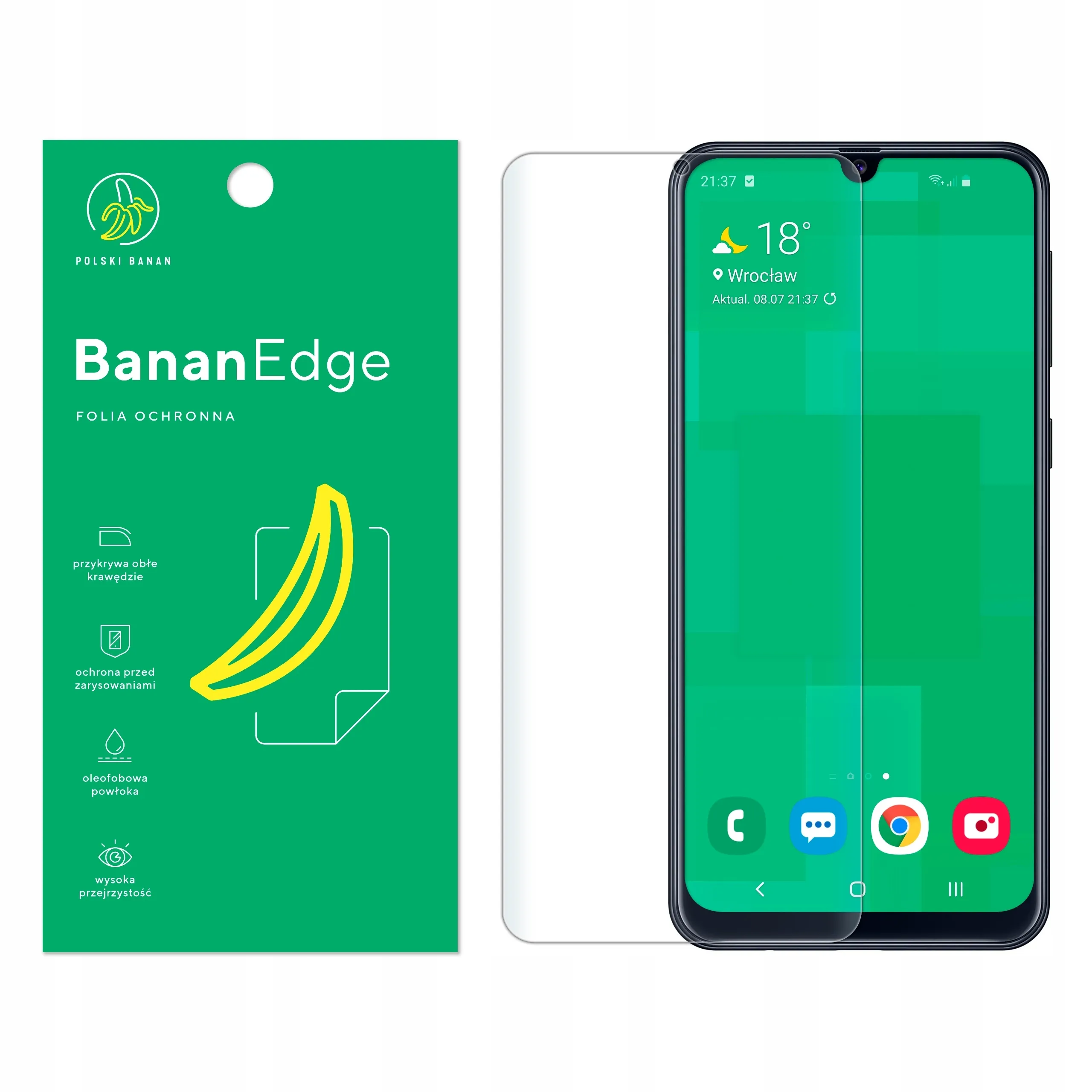 Folia ochronna Polski Banan BananEdge do Samsung Galaxy M21