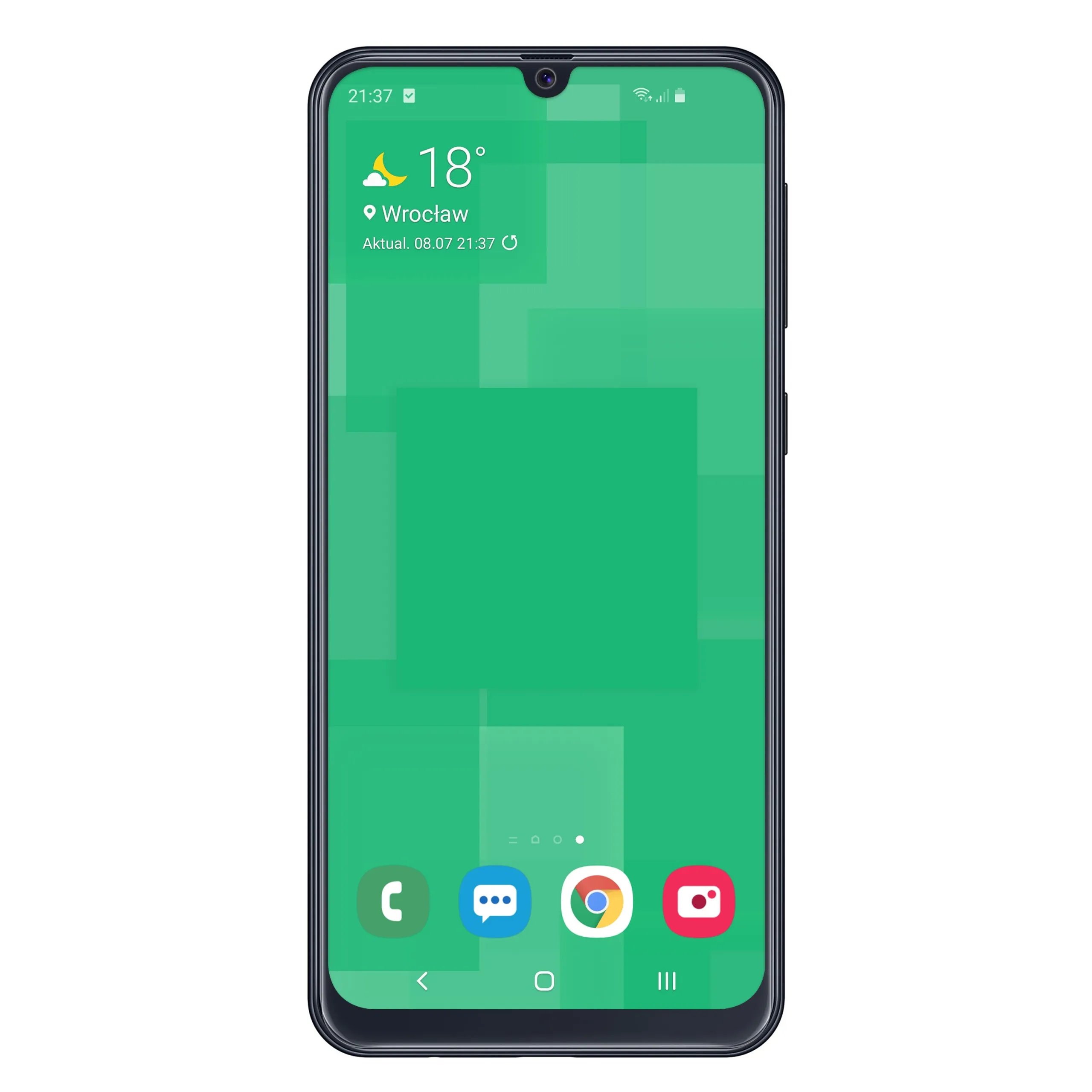 Telefon Samsung Galaxy M21 z folią ochronną Polski Banan BananEdge