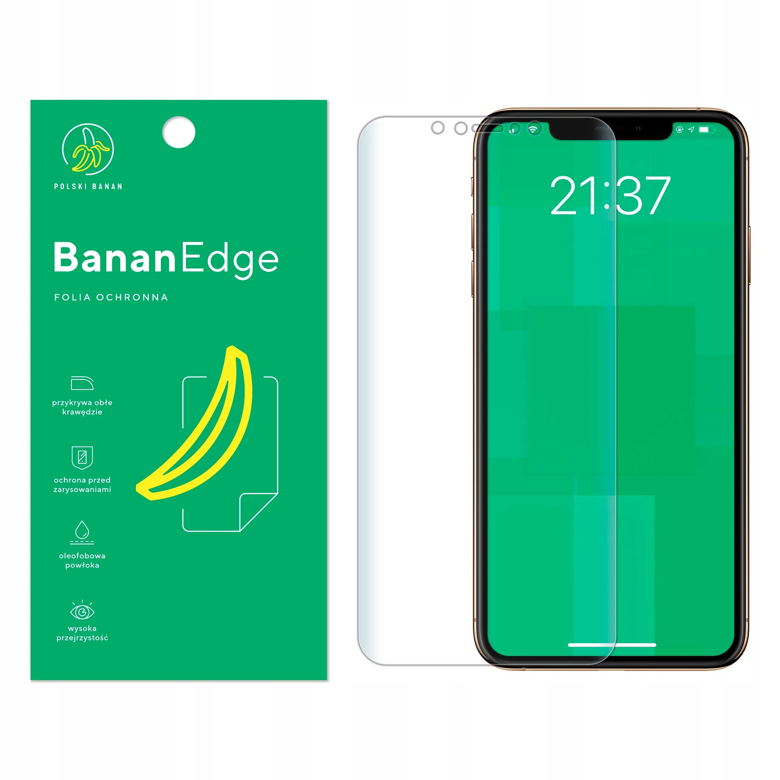 Folia ochronna Polski Banan BananEdge do Apple iPhone Xs Max