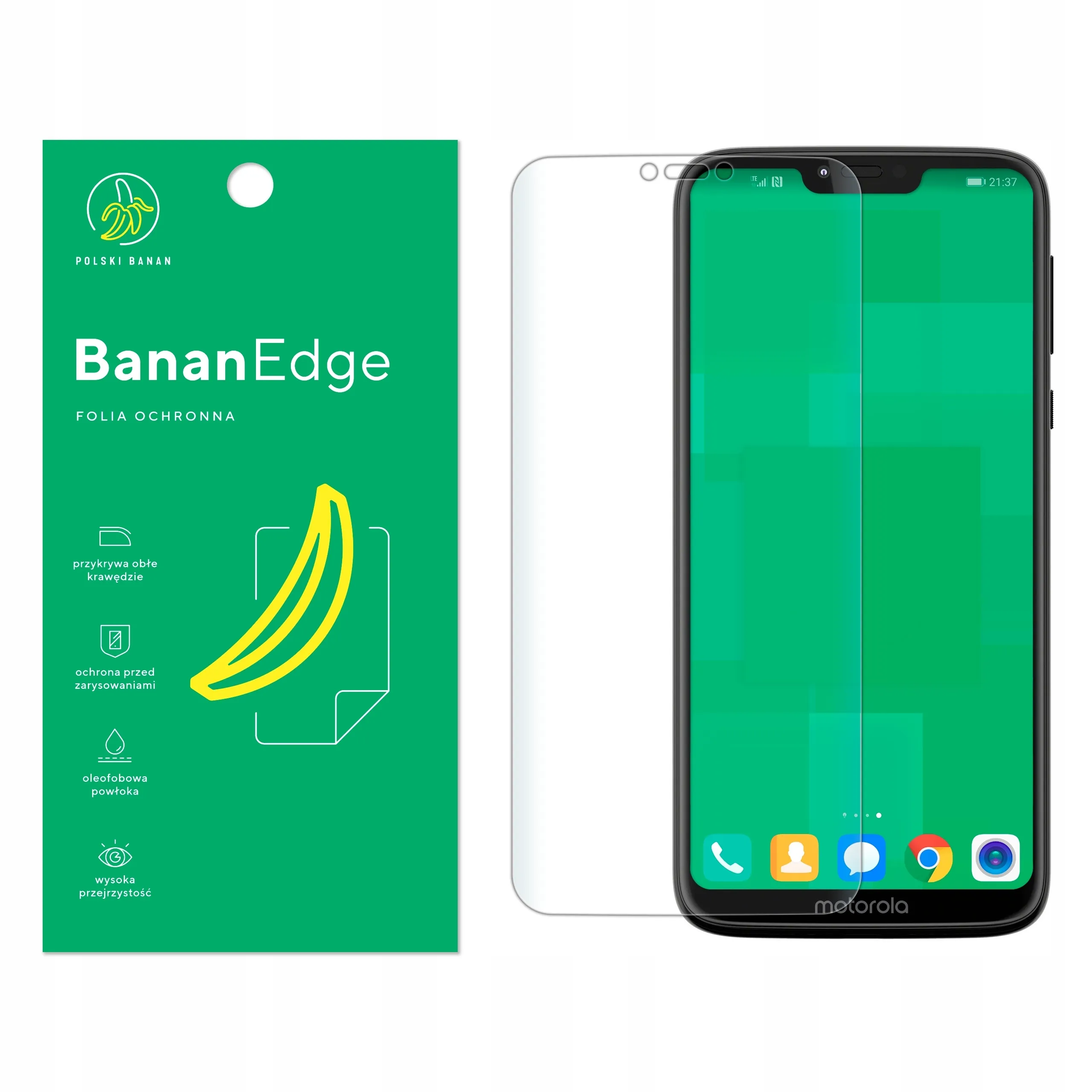 Folia ochronna Polski Banan BananEdge do Motorola Moto G7 Power