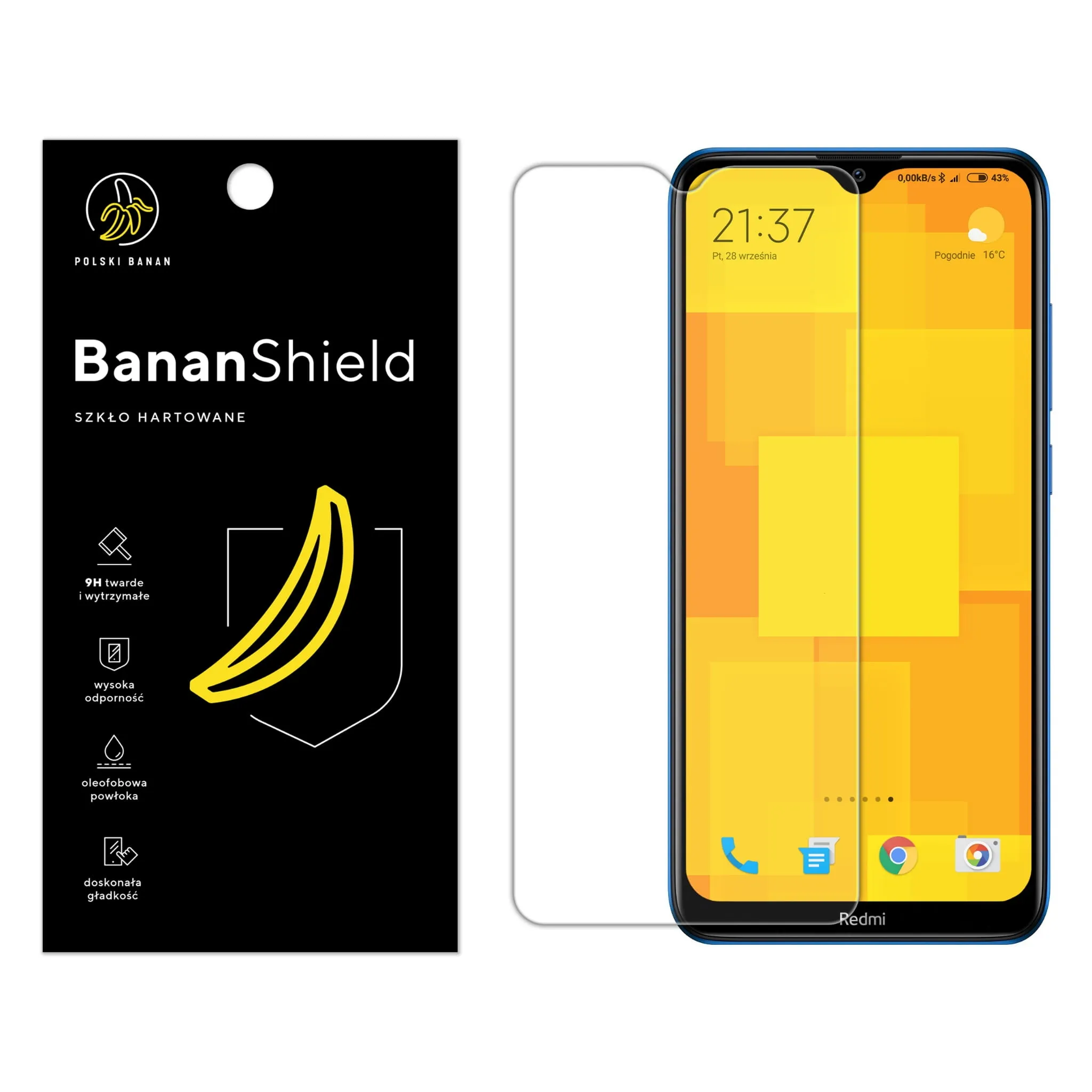 Szkło hartowane Polski Banan BananShield do Xiaomi Redmi 8 / 8A