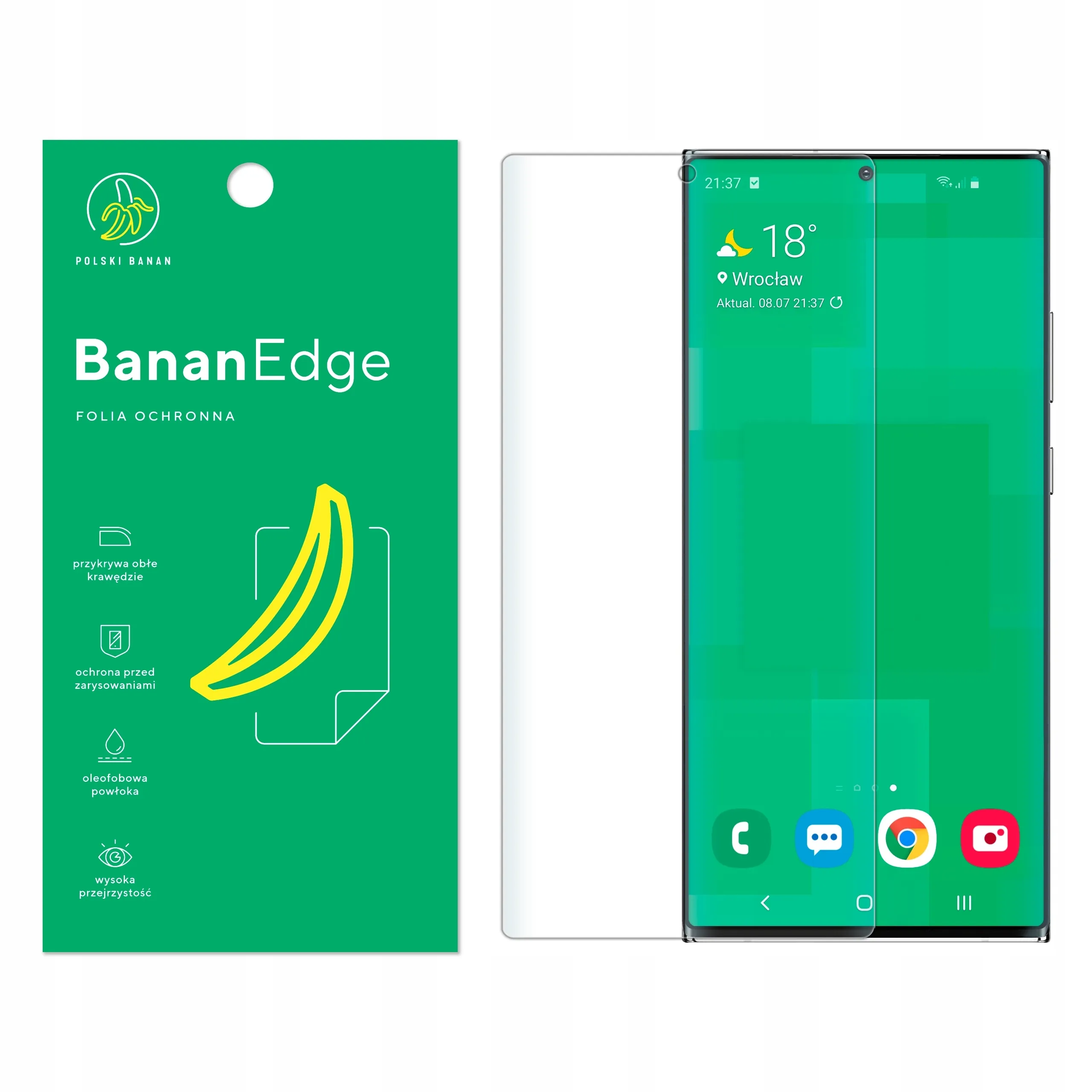 Folia ochronna Polski Banan BananEdge do Samsung Galaxy Note 20 Ultra