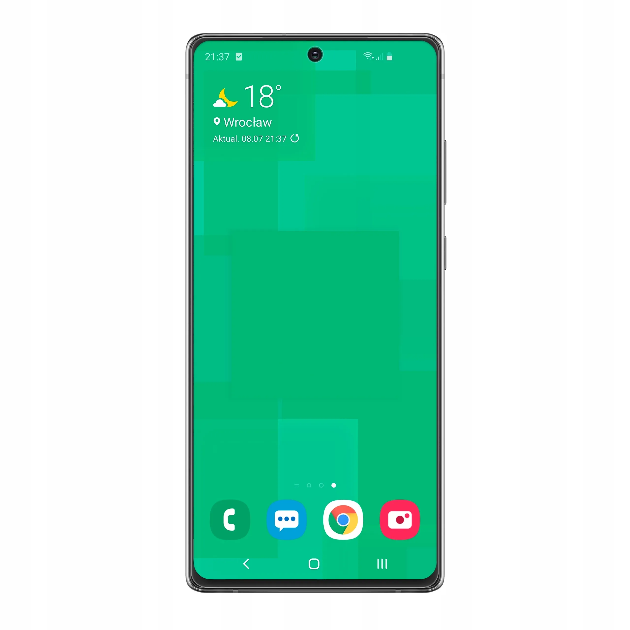 Telefon Samsung Galaxy Note 20 z folią ochronną Polski Banan BananEdge
