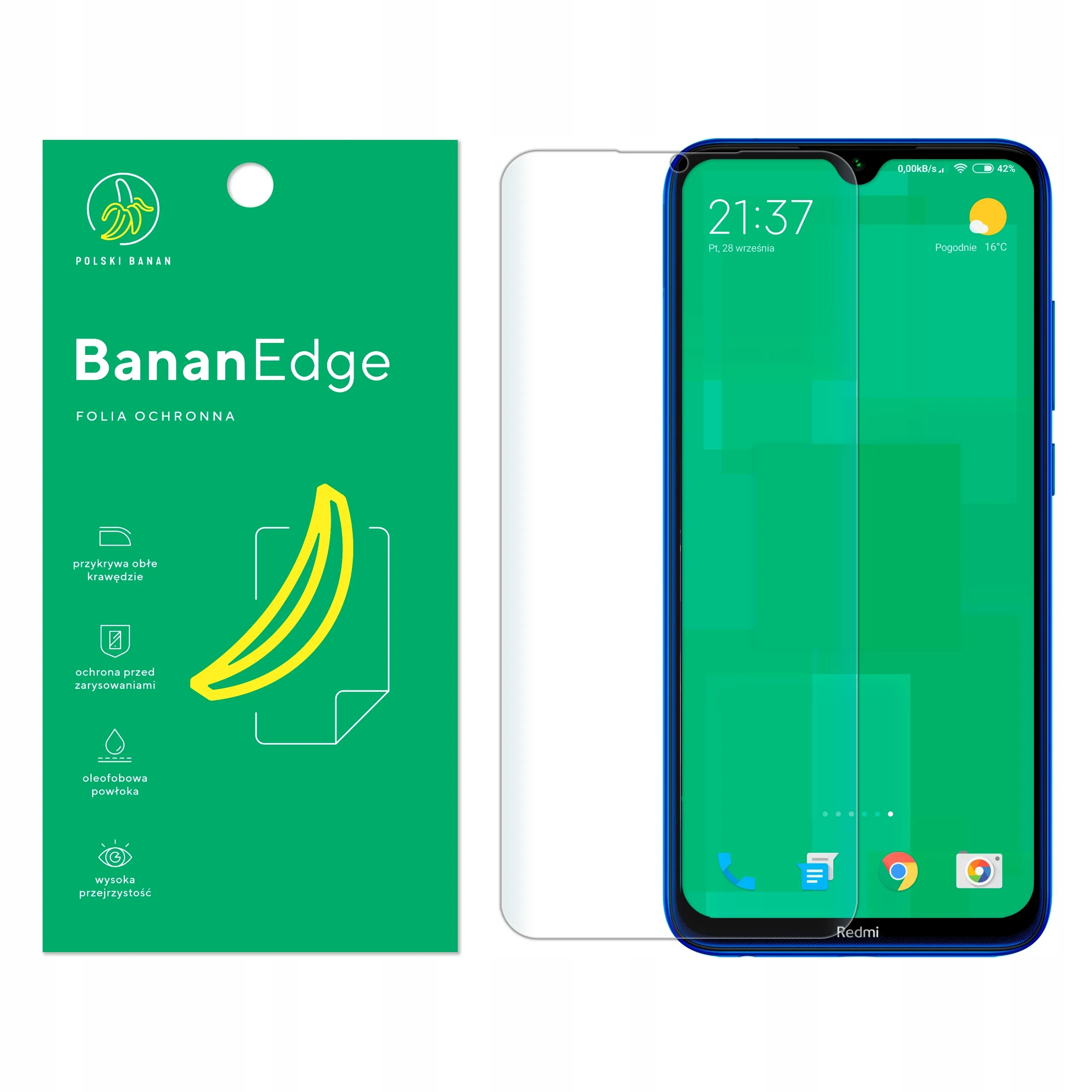 Folia ochronna Polski Banan BananEdge do Xiaomi Redmi Note 8
