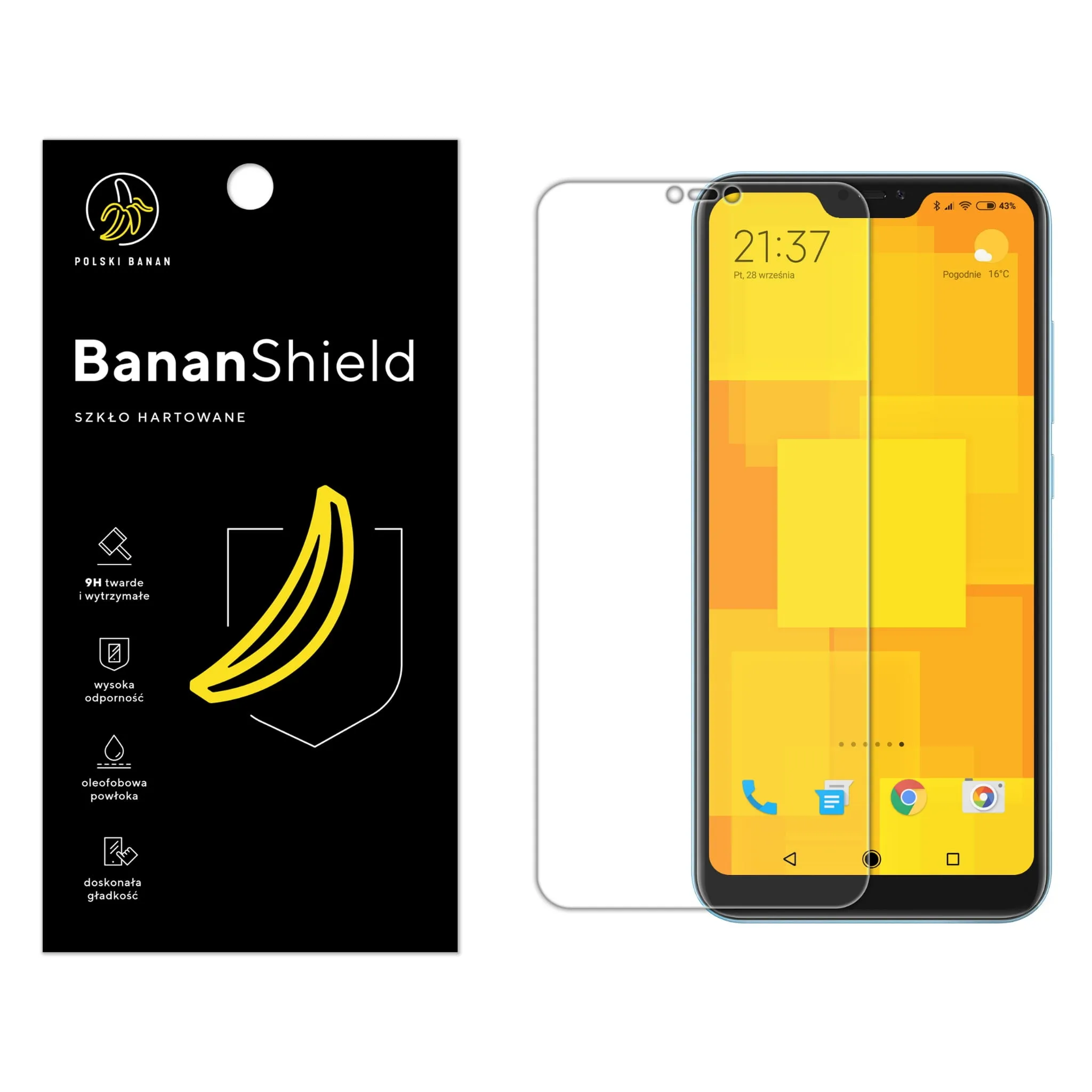 Szkło hartowane Polski Banan BananShield do Xiaomi Mi A2 Lite / Redmi 6 Pro