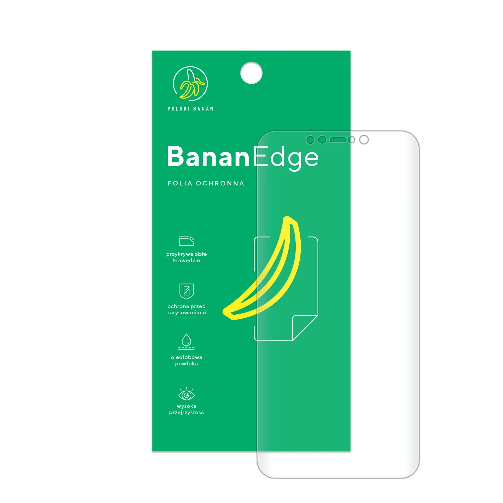 Folia ochronna Polski Banan BananEdge z opakowaniem do telefonu Xiaomi Pocophone F1