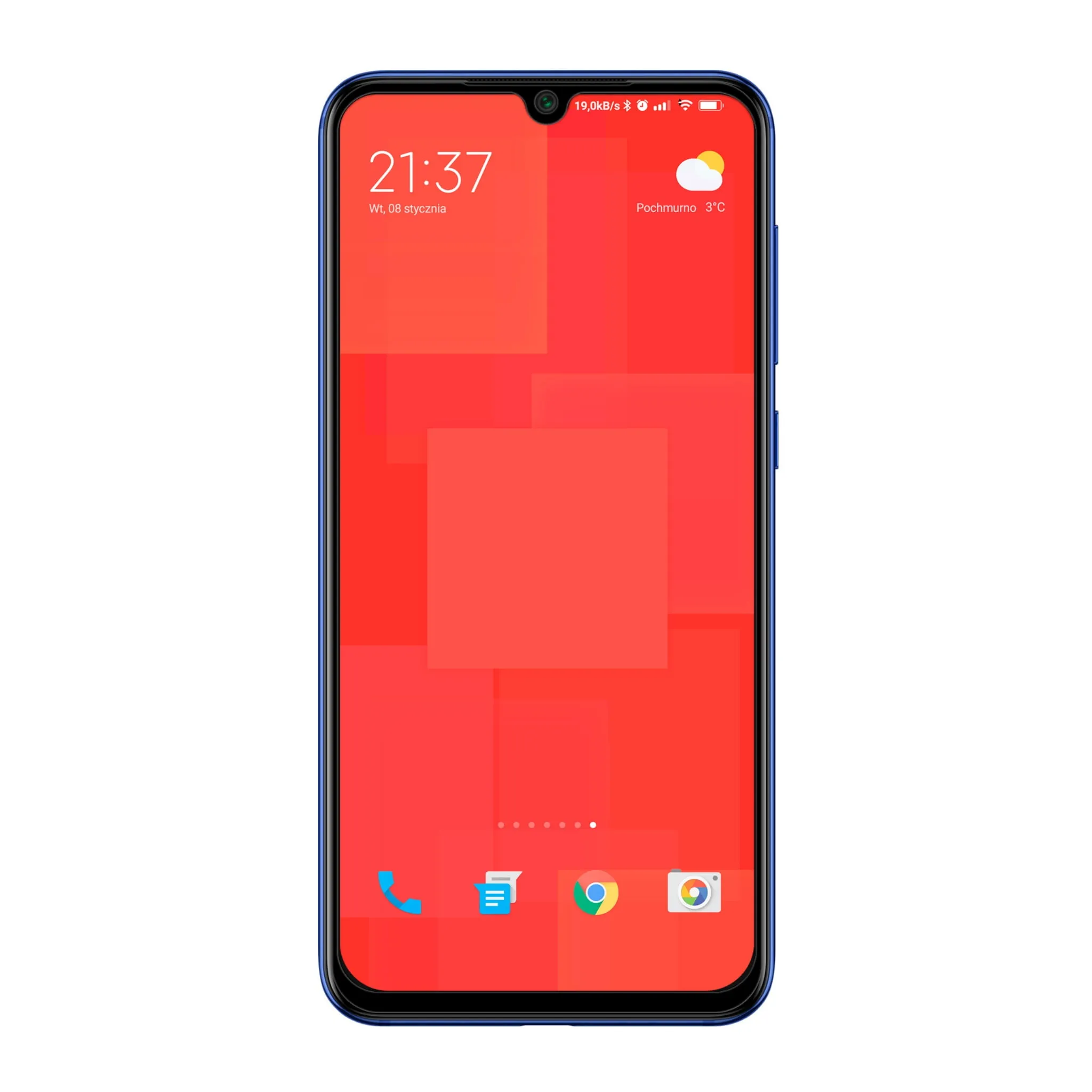 Telefon Xiaomi Mi 9 SE ze szkłem hartowanym 3D Polski Banan BananGuard w kolorze czarnym