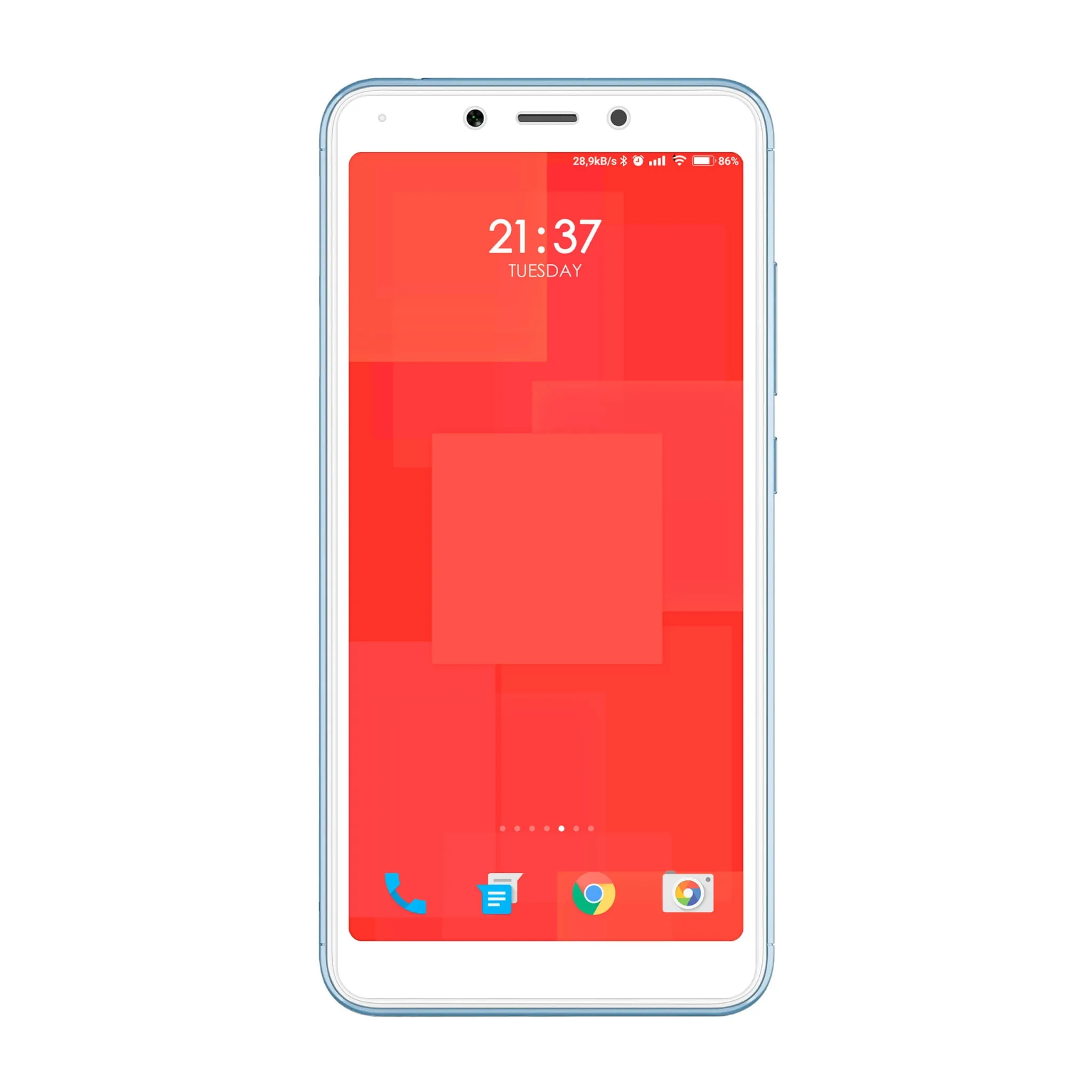Telefon Xiaomi Redmi 6 / 6A ze szkłem hartowanym 3D Polski Banan BananGuard w kolorze białym