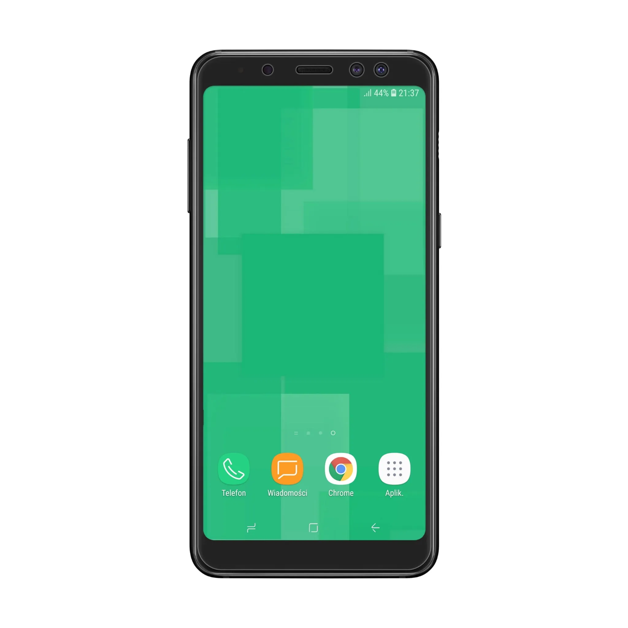 Telefon Samsung Galaxy A8 2018 z folią ochronną Polski Banan BananEdge