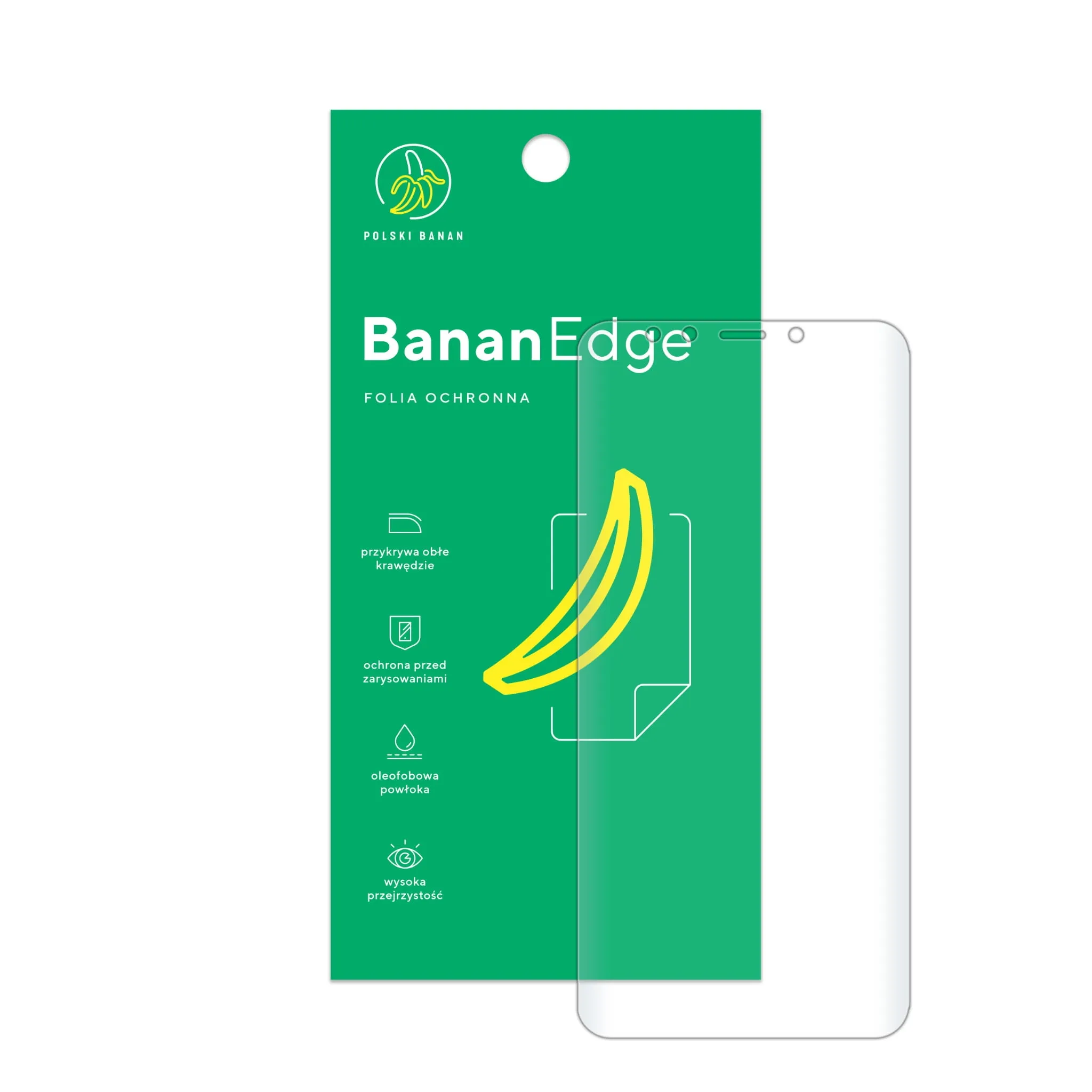 Folia ochronna Polski Banan BananEdge z opakowaniem do telefonu Xiaomi Redmi 5