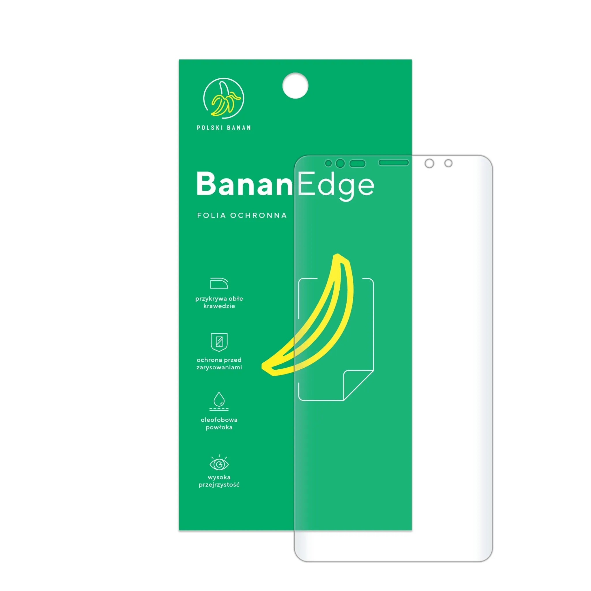 Folia ochronna Polski Banan BananEdge z opakowaniem do telefonu Samsung Galaxy Note 9