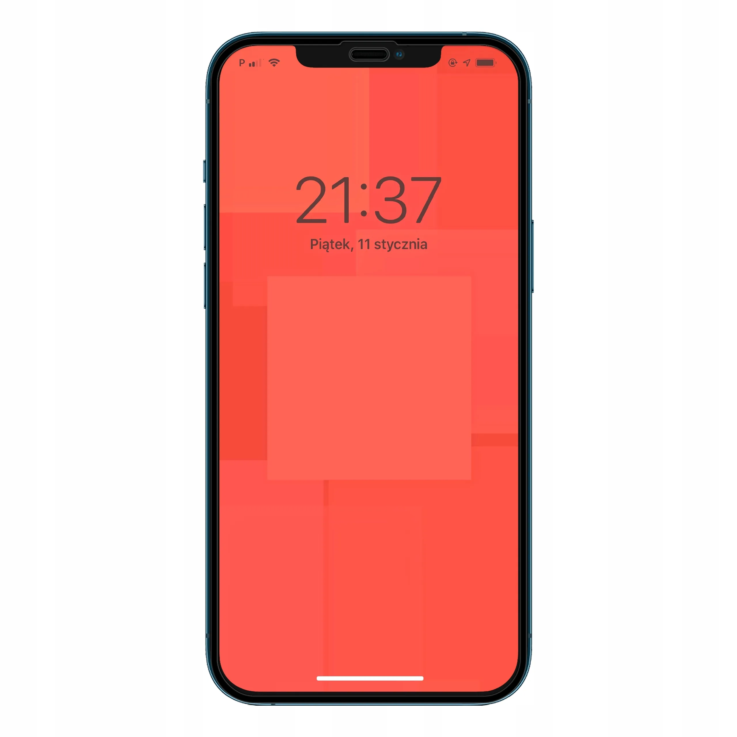 Telefon Apple iPhone 12 Pro Max ze szkłem hartowanym 3D Polski Banan BananGuard w kolorze czarnym