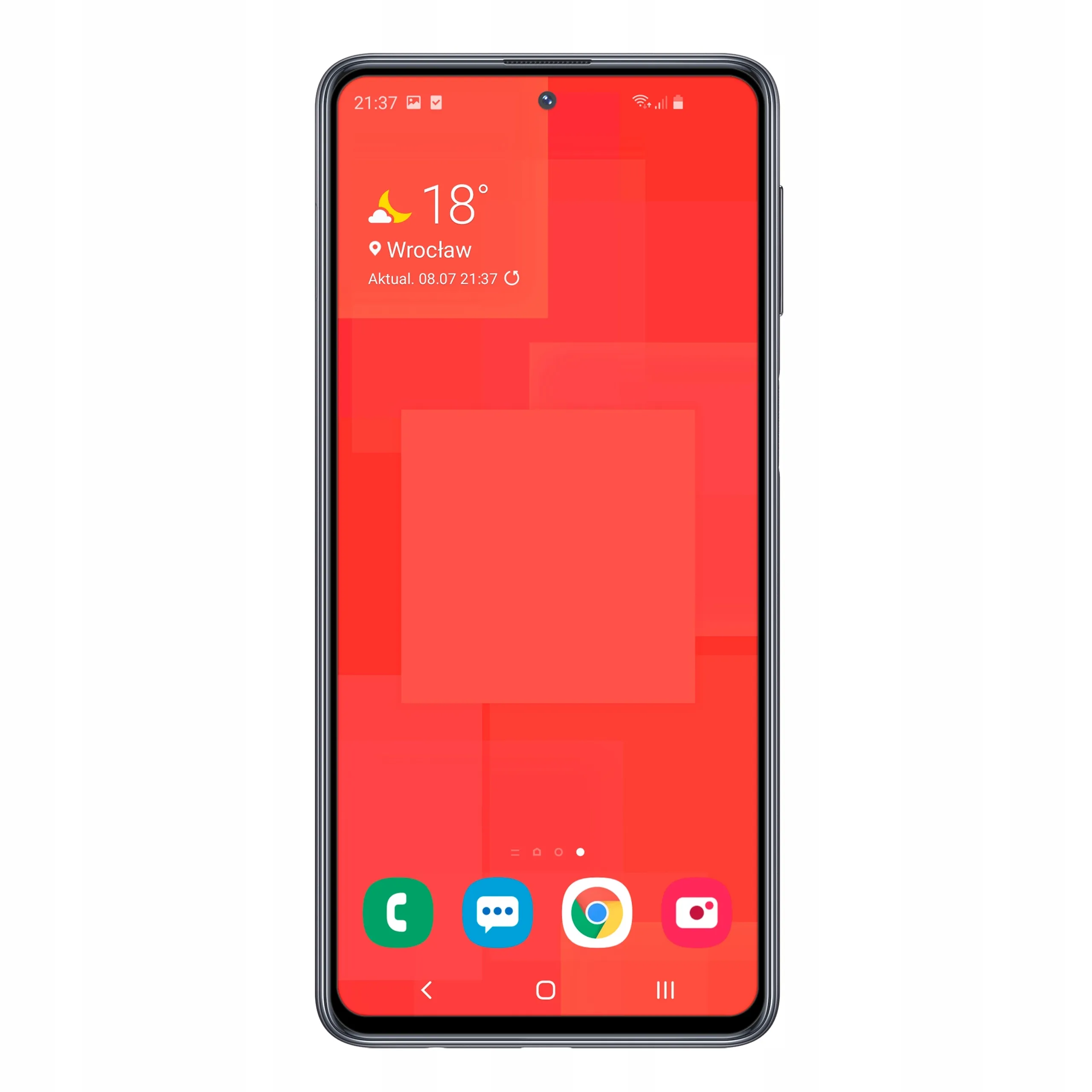Telefon Samsung Galaxy M31s ze szkłem hartowanym 3D Polski Banan BananGuard w kolorze czarnym
