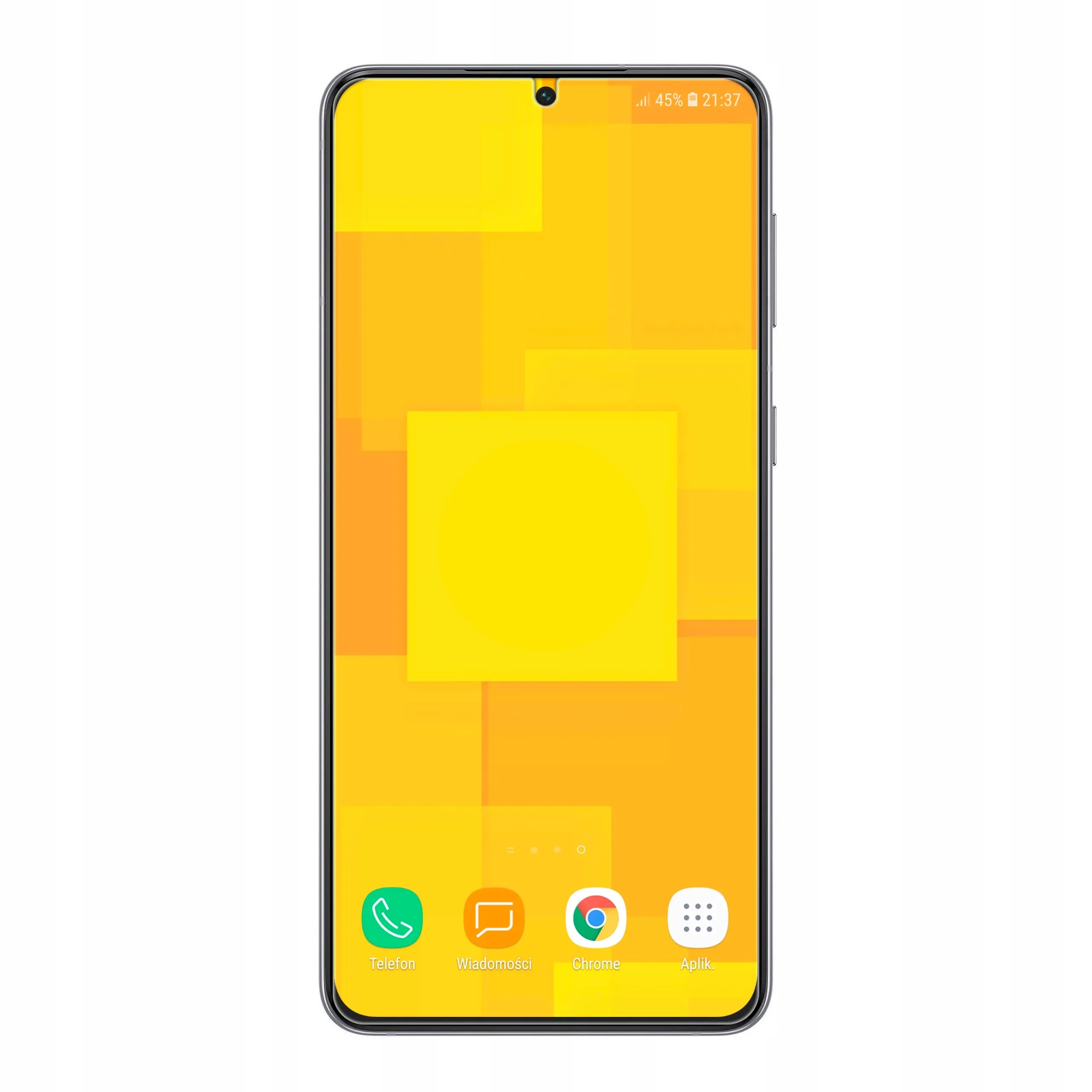 Telefon Samsung Galaxy S21 Plus ze szkłem hartowanym Polski Banan BananShield