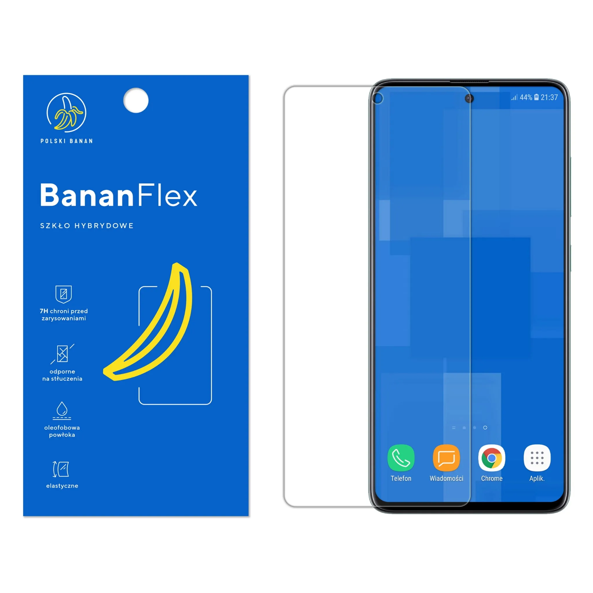 Szkło hybrydowe Polski Banan BananFlex do Samsung Galaxy A51