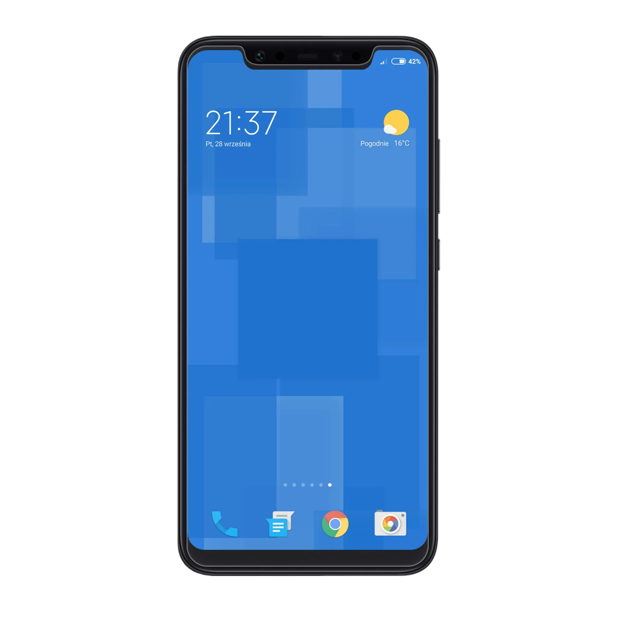 Telefon Xiaomi Mi 8 ze szkłem hybrydowym Polski Banan BananFlex