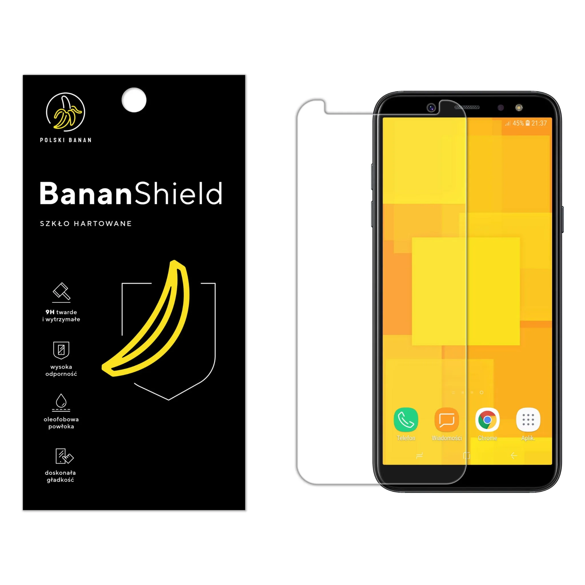 Szkło hartowane Polski Banan BananShield do Samsung Galaxy A6 2018