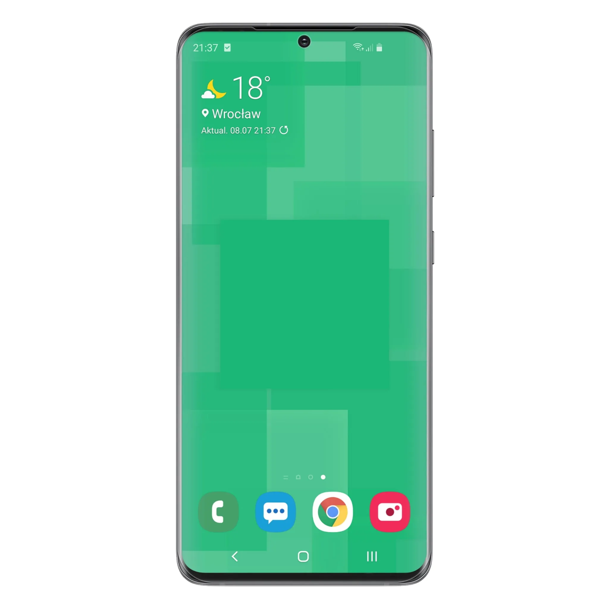 Telefon Samsung Galaxy S20 Ultra z folią ochronną Polski Banan BananEdge