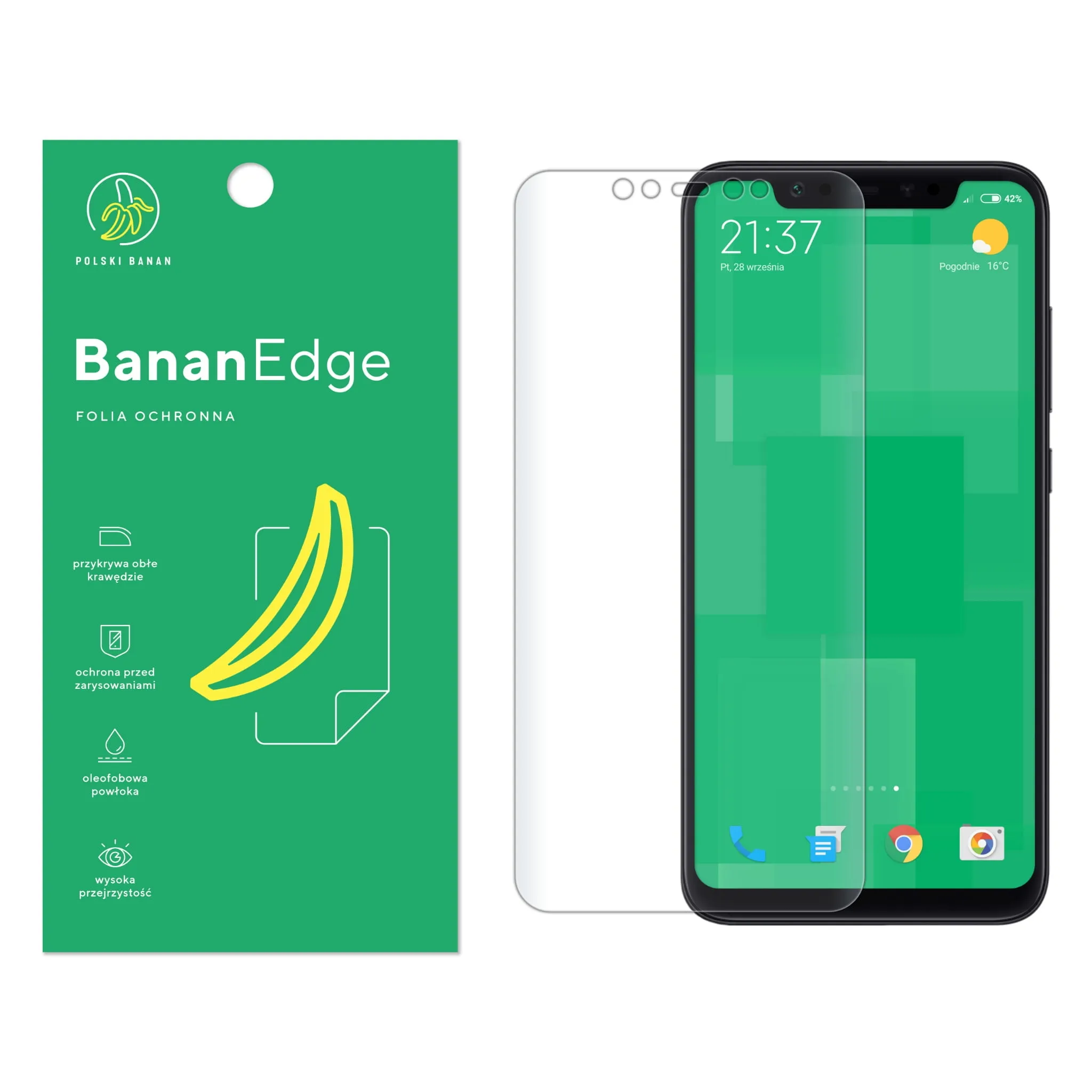 Folia ochronna Polski Banan BananEdge do Xiaomi Mi 8