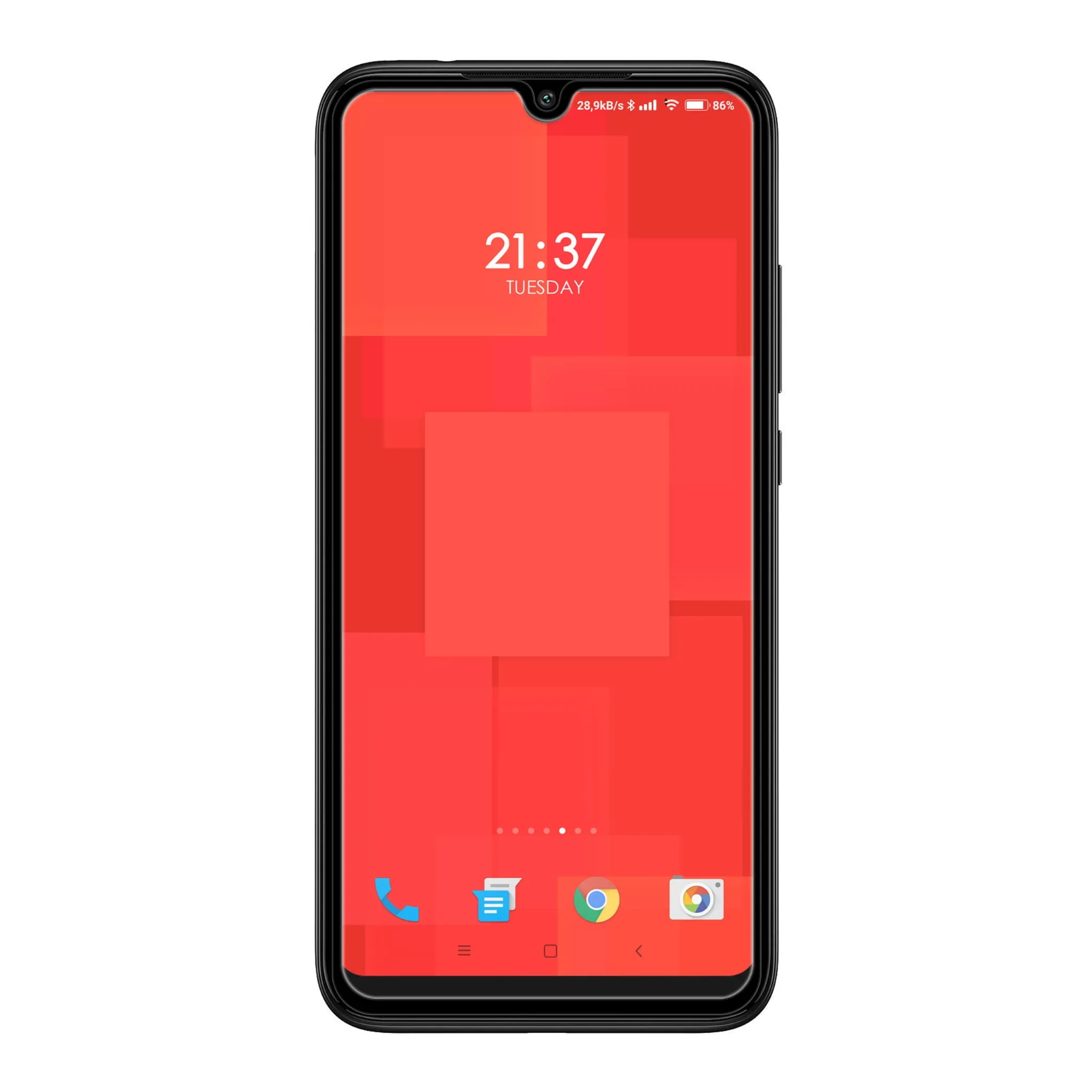 Telefon Xiaomi Redmi 7 ze szkłem hartowanym 3D Polski Banan BananGuard w kolorze czarnym