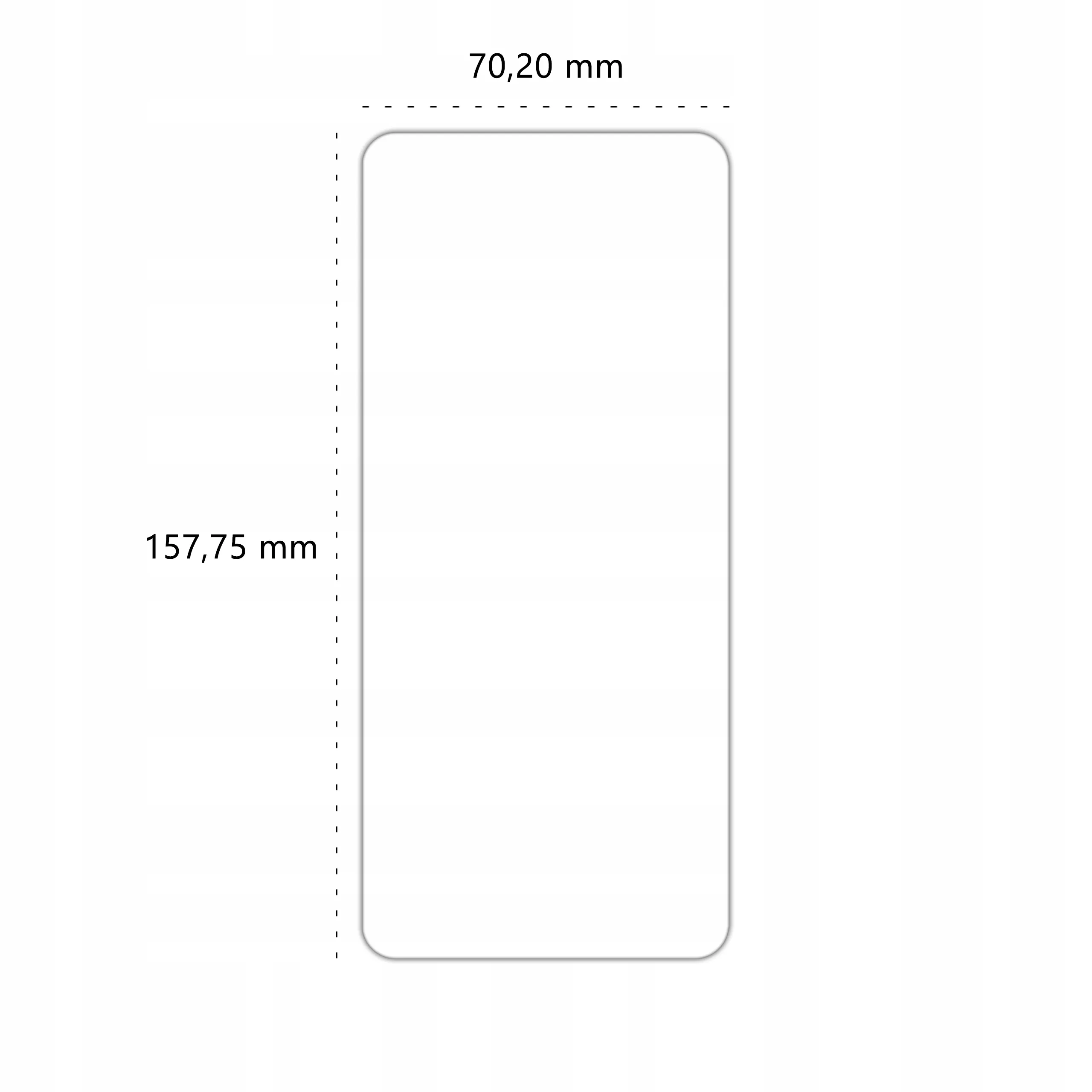 Wymiary szkła hartowanego Polski Banan BananShield do telefonu Xiaomi Redmi Note 10 Pro