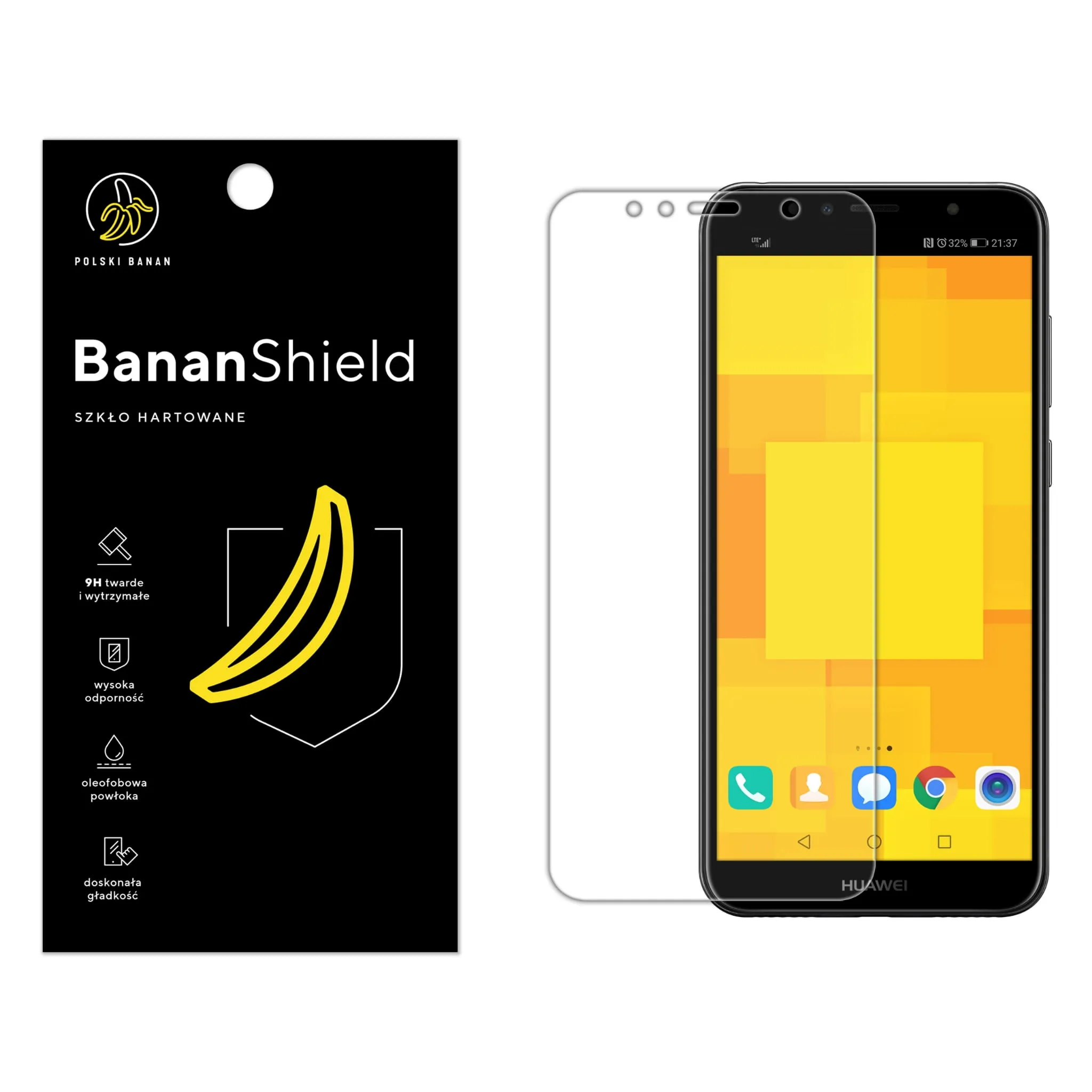 Szkło hartowane Polski Banan BananShield do Huawei Y6 2018